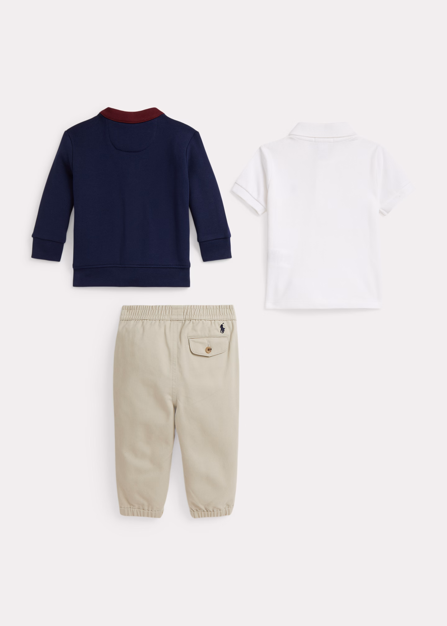 Poloshirt, Strickjacke und Chinohose - RALPH LAUREN OUTLET