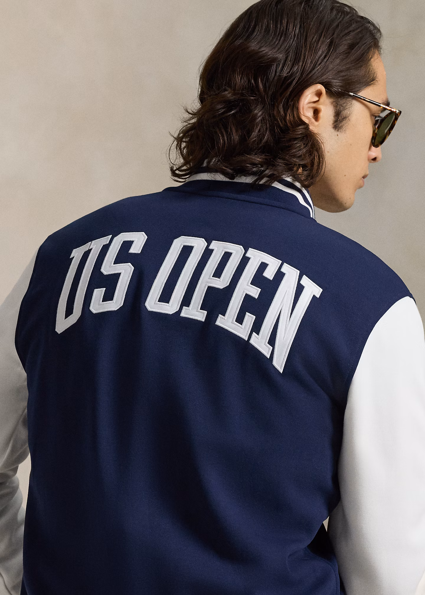 Doppellagige Jacke US Open mit Wappen - RALPH LAUREN OUTLET