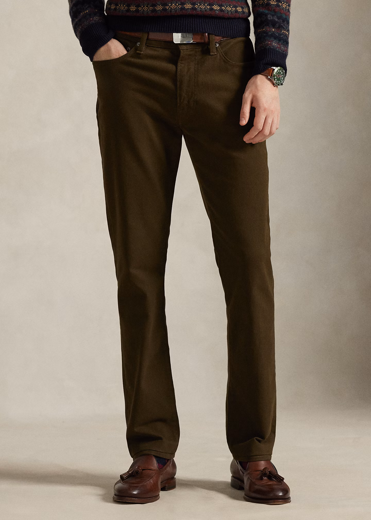 Slim-Straight-Fit Stretchhose Varick - RALPH LAUREN OUTLET
