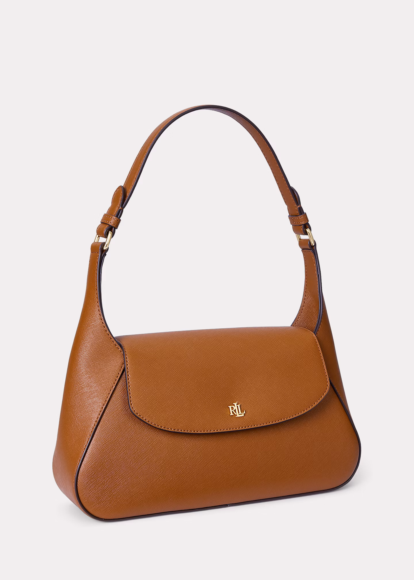 Mittelgroße Leder-Schultertasche Schylar - RALPH LAUREN OUTLET