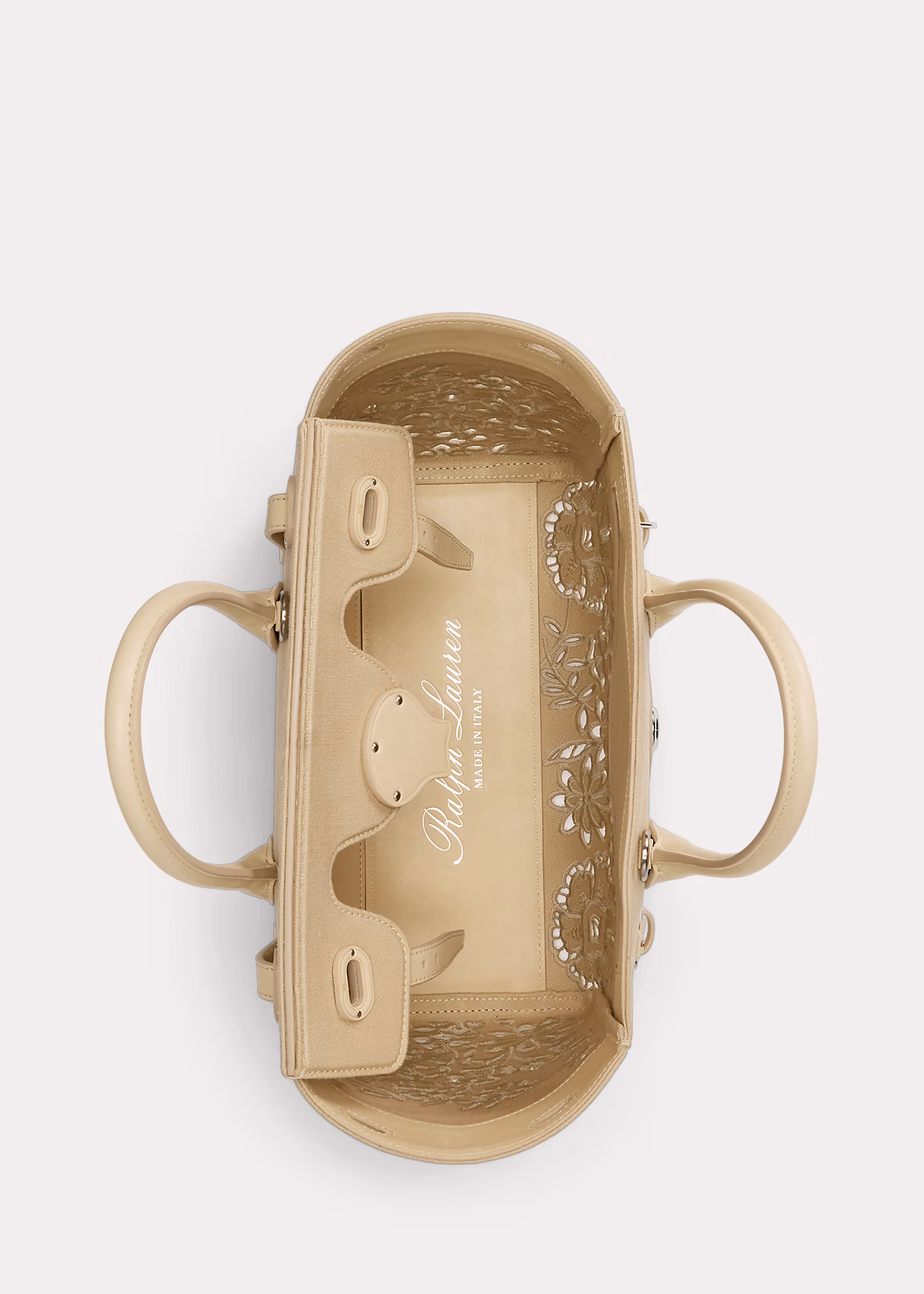 Denimtasche Soft Ricky 27 mit Stickerei - RALPH LAUREN OUTLET