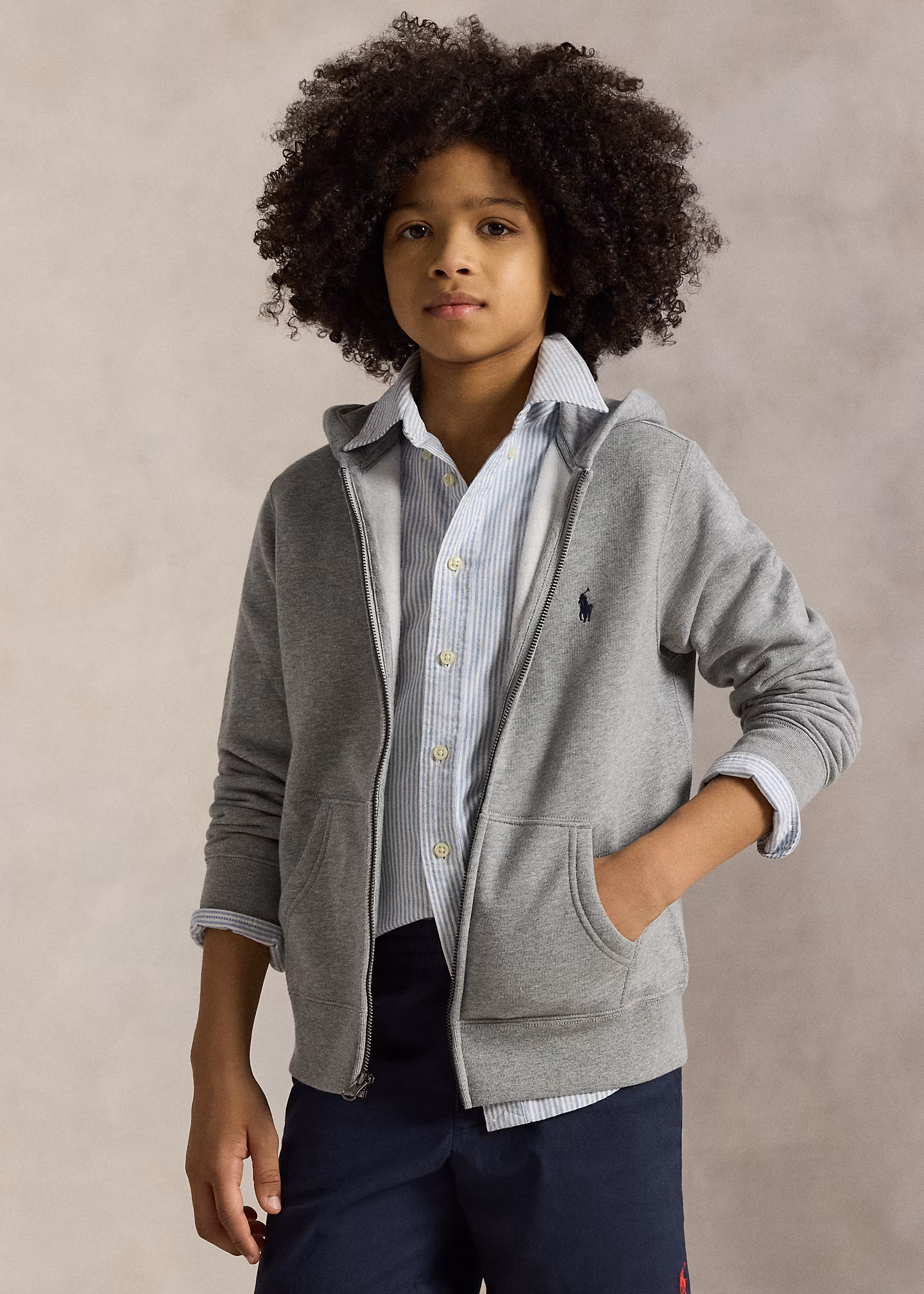 Fleece-Kapuzenjacke - RALPH LAUREN OUTLET