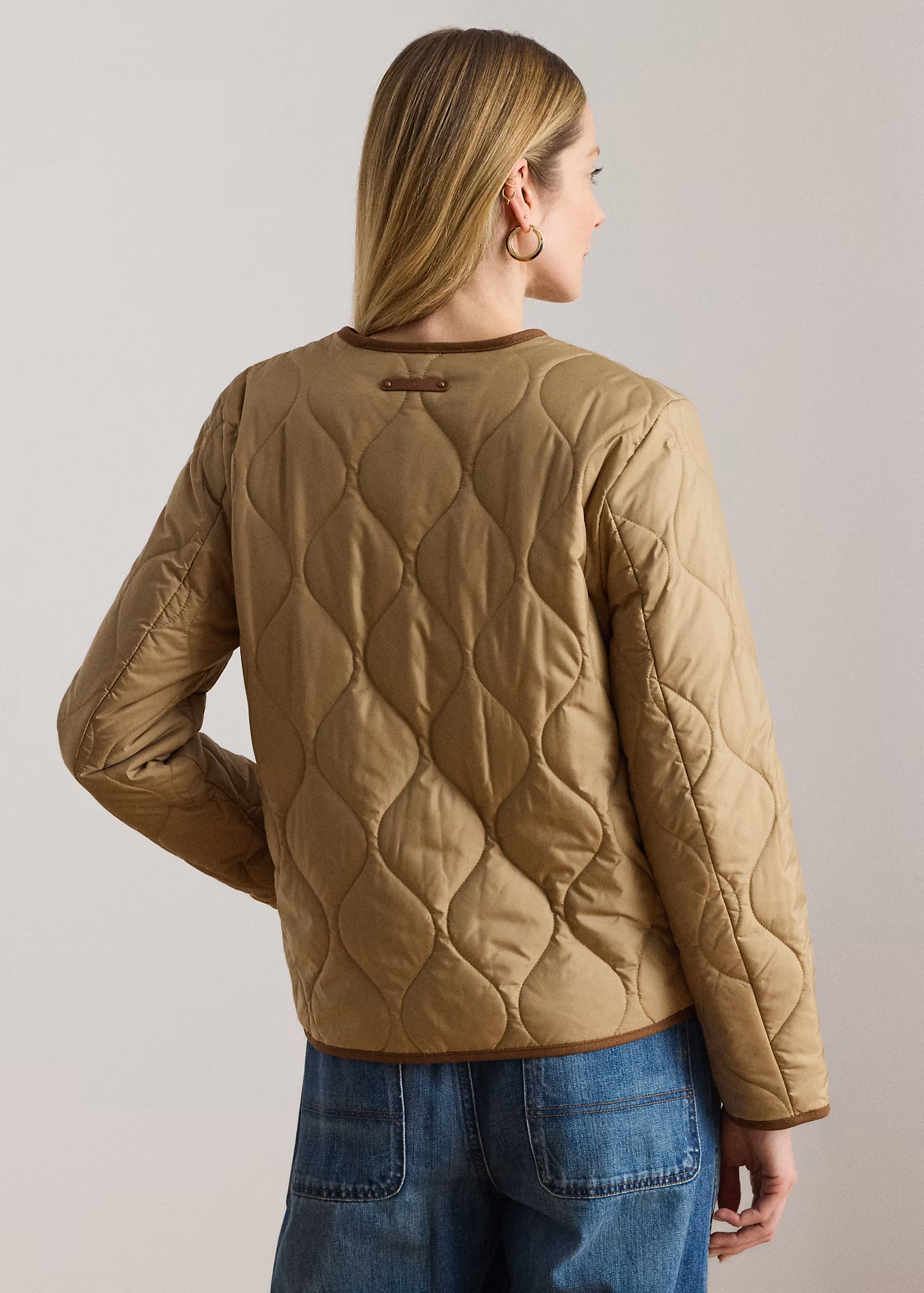 Zwiebelsteppjacke mit Twillbesatz - RALPH LAUREN OUTLET