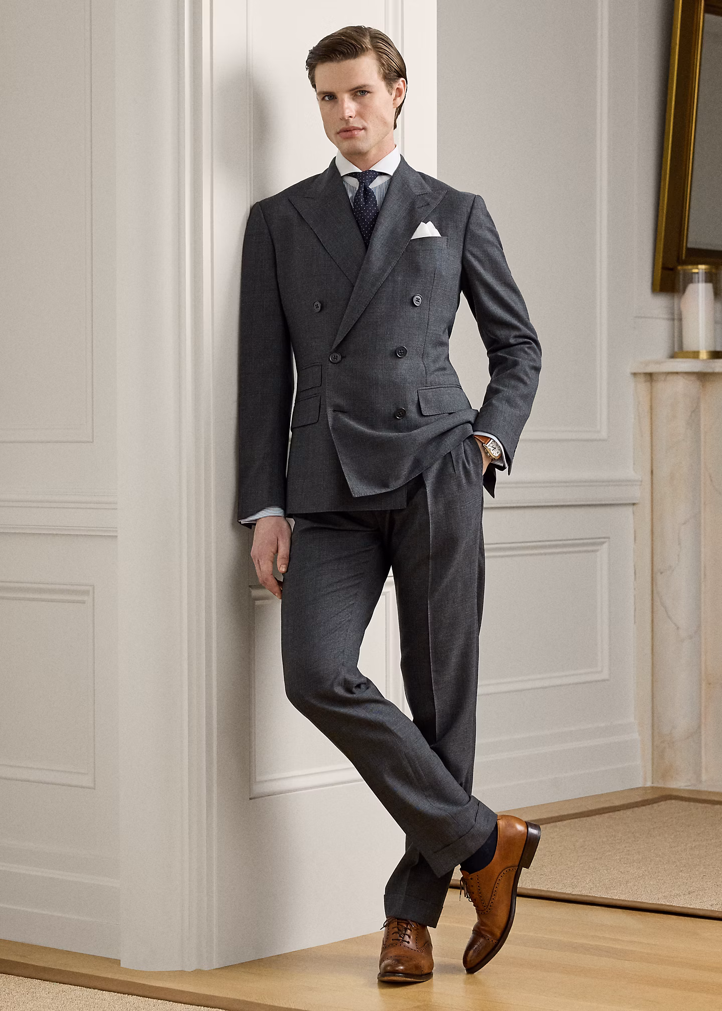 Anzug Kent mit Glencheck-Muster - RALPH LAUREN OUTLET