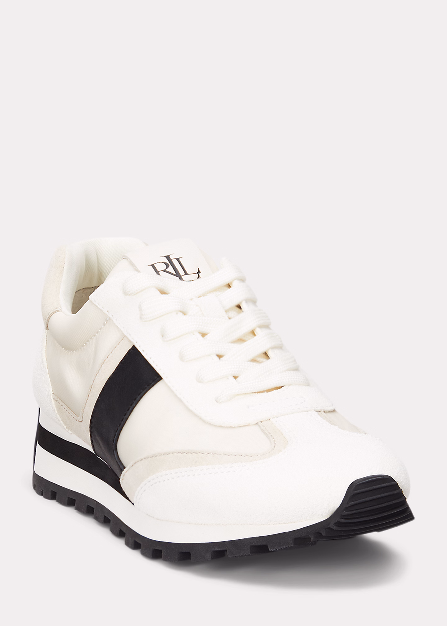 Sneaker Dani aus Wildleder und Leder - RALPH LAUREN OUTLET