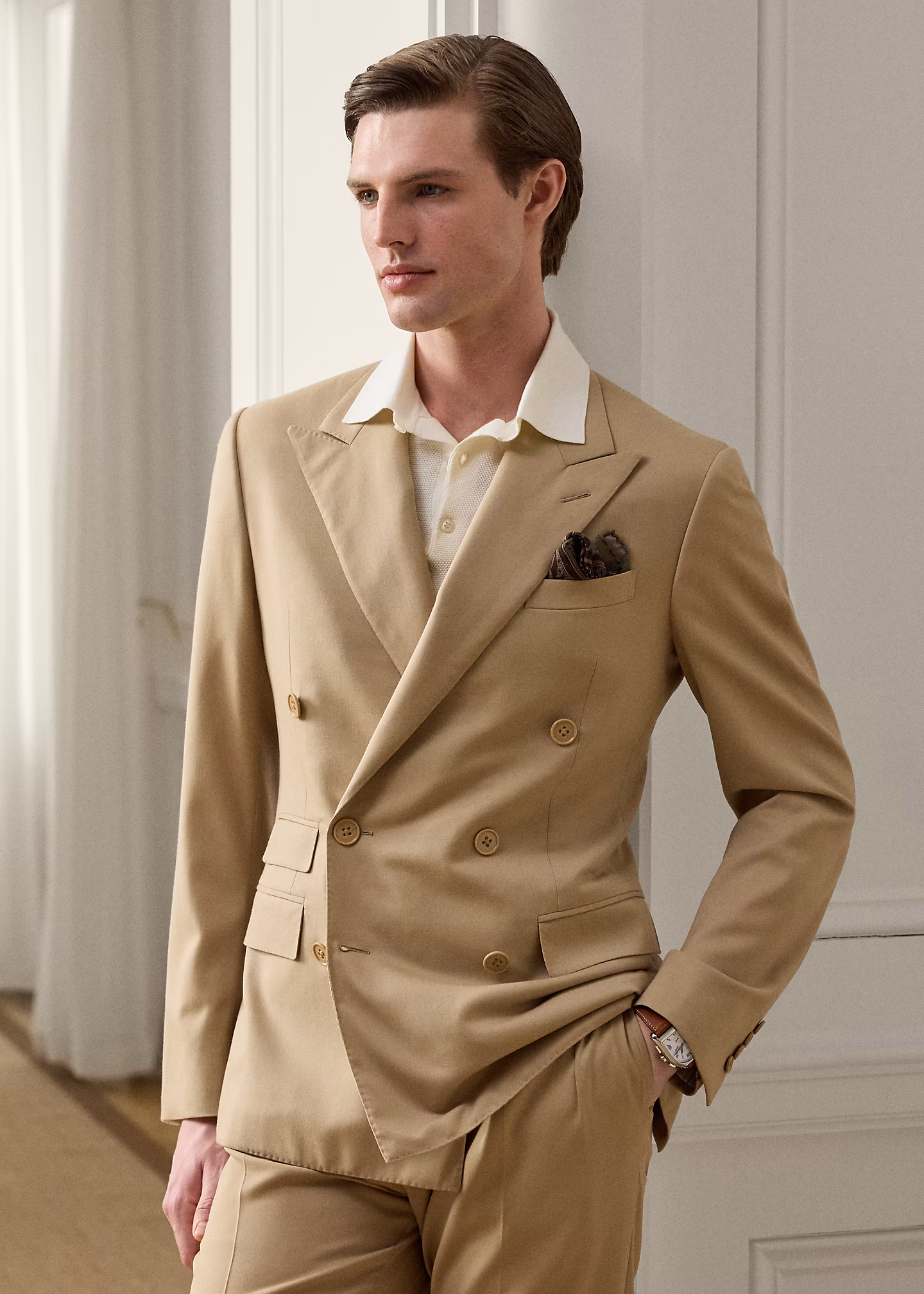 Handgeschneiderte Jacke Kent aus Wolle - RALPH LAUREN OUTLET