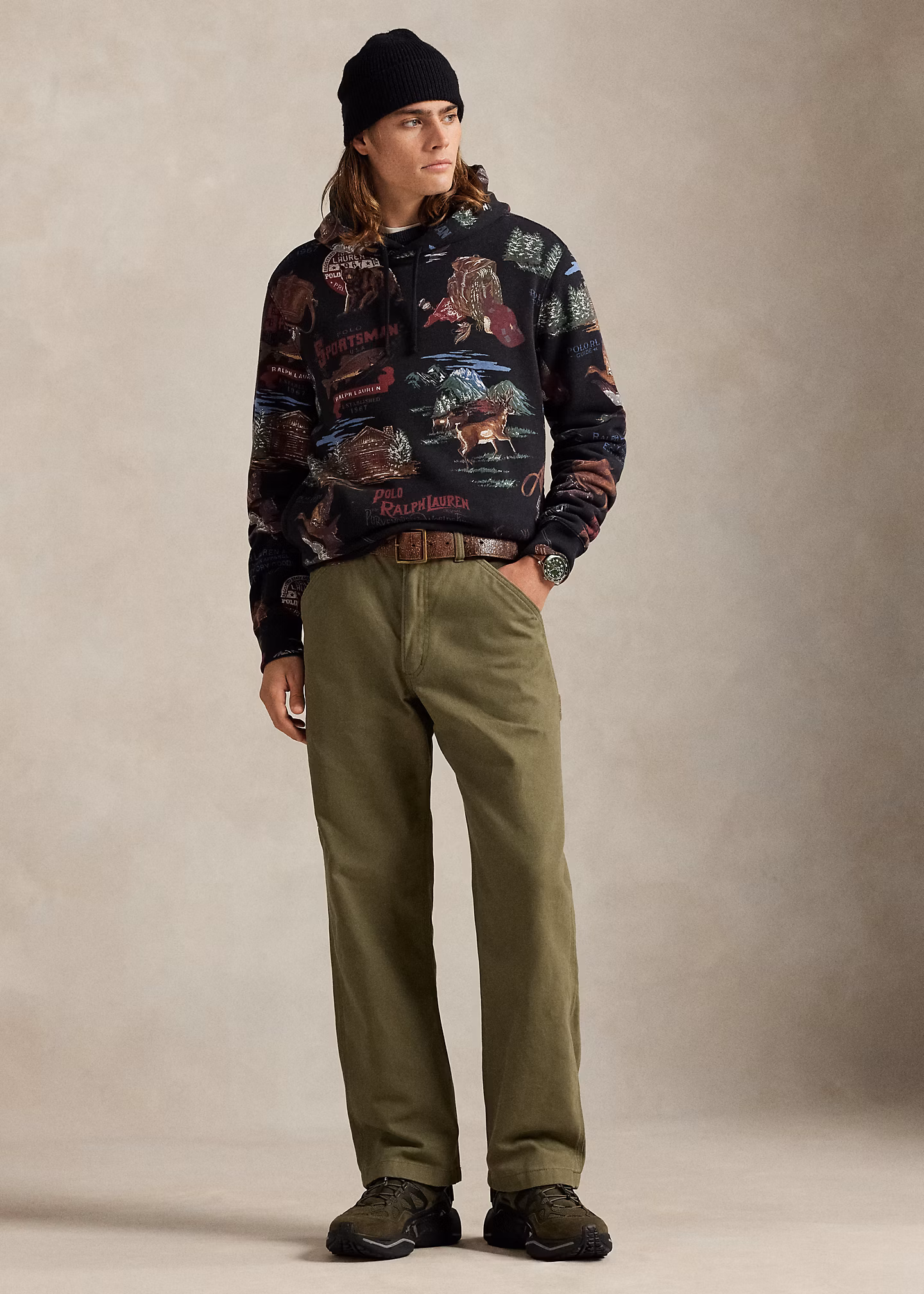 Segeltuch-Hose im Polo-Dungaree-Fit - RALPH LAUREN OUTLET