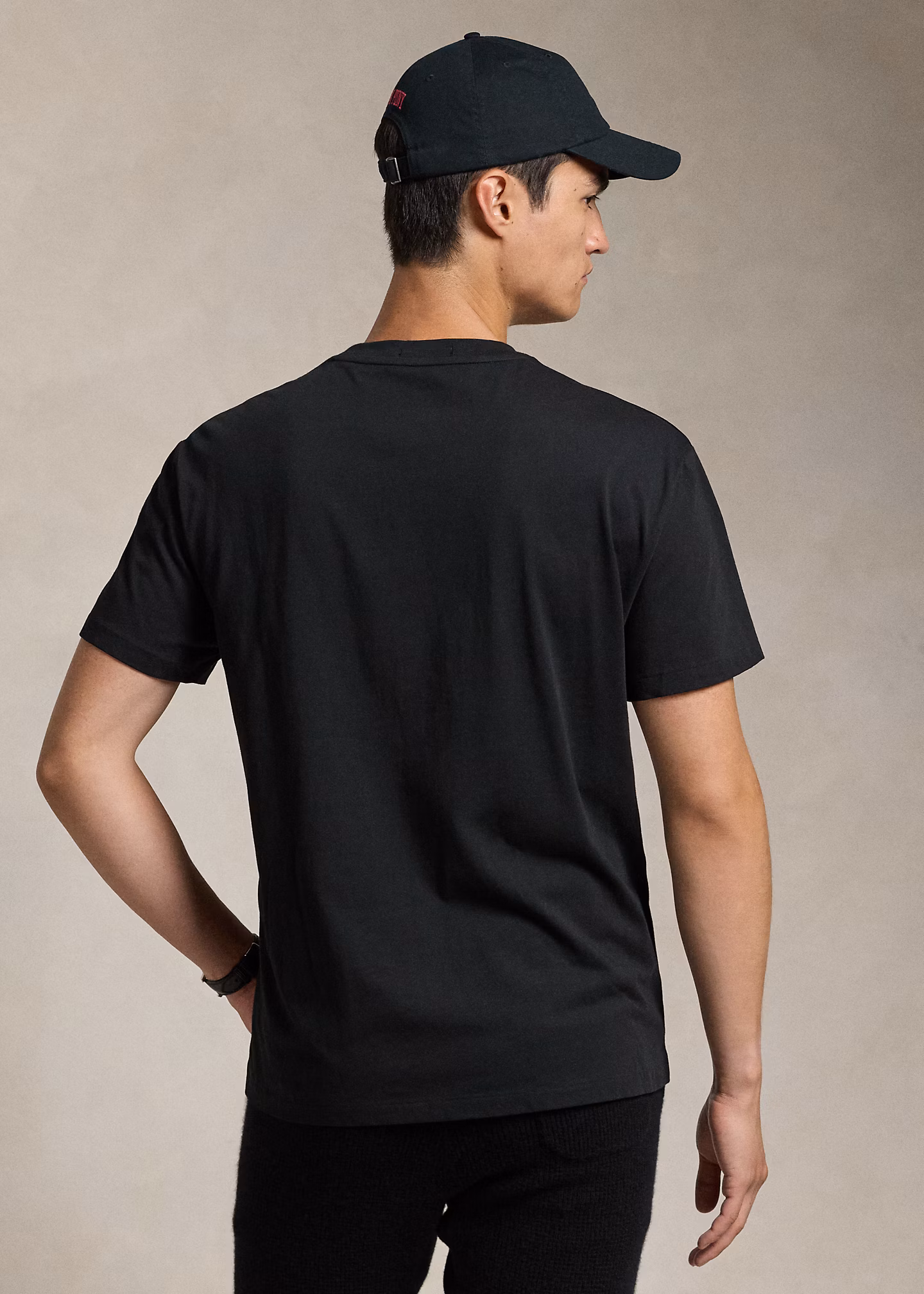 Classic-Fit T-Shirt mit Pink Pony - RALPH LAUREN OUTLET