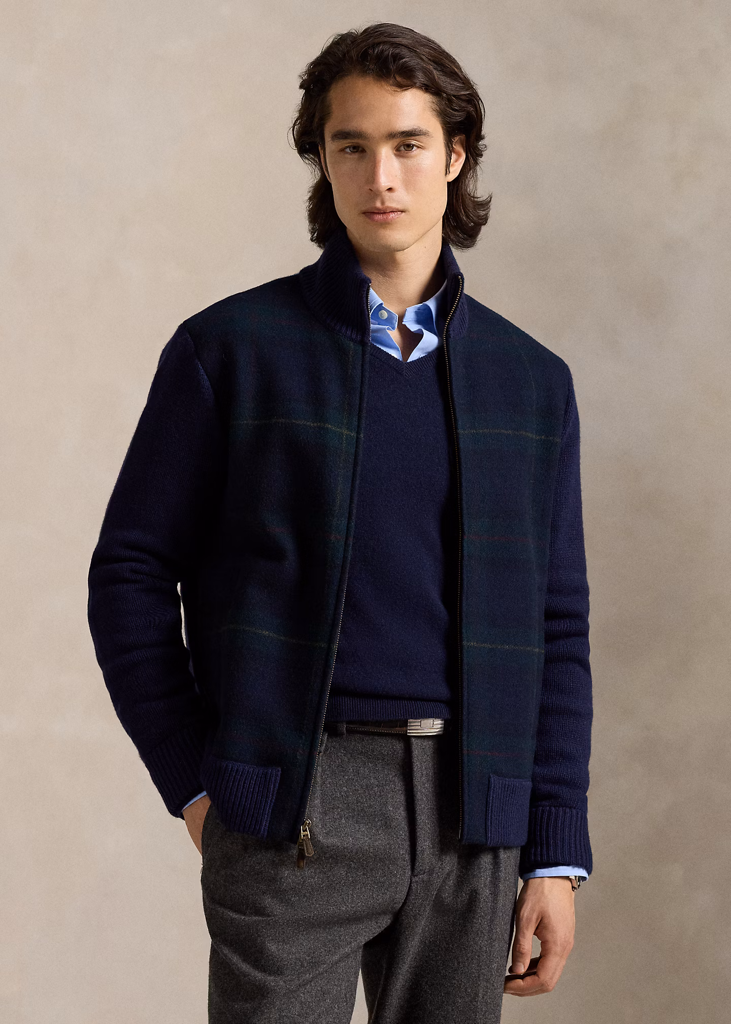 Der Polo-Pullover mit Tartanmuster - RALPH LAUREN OUTLET