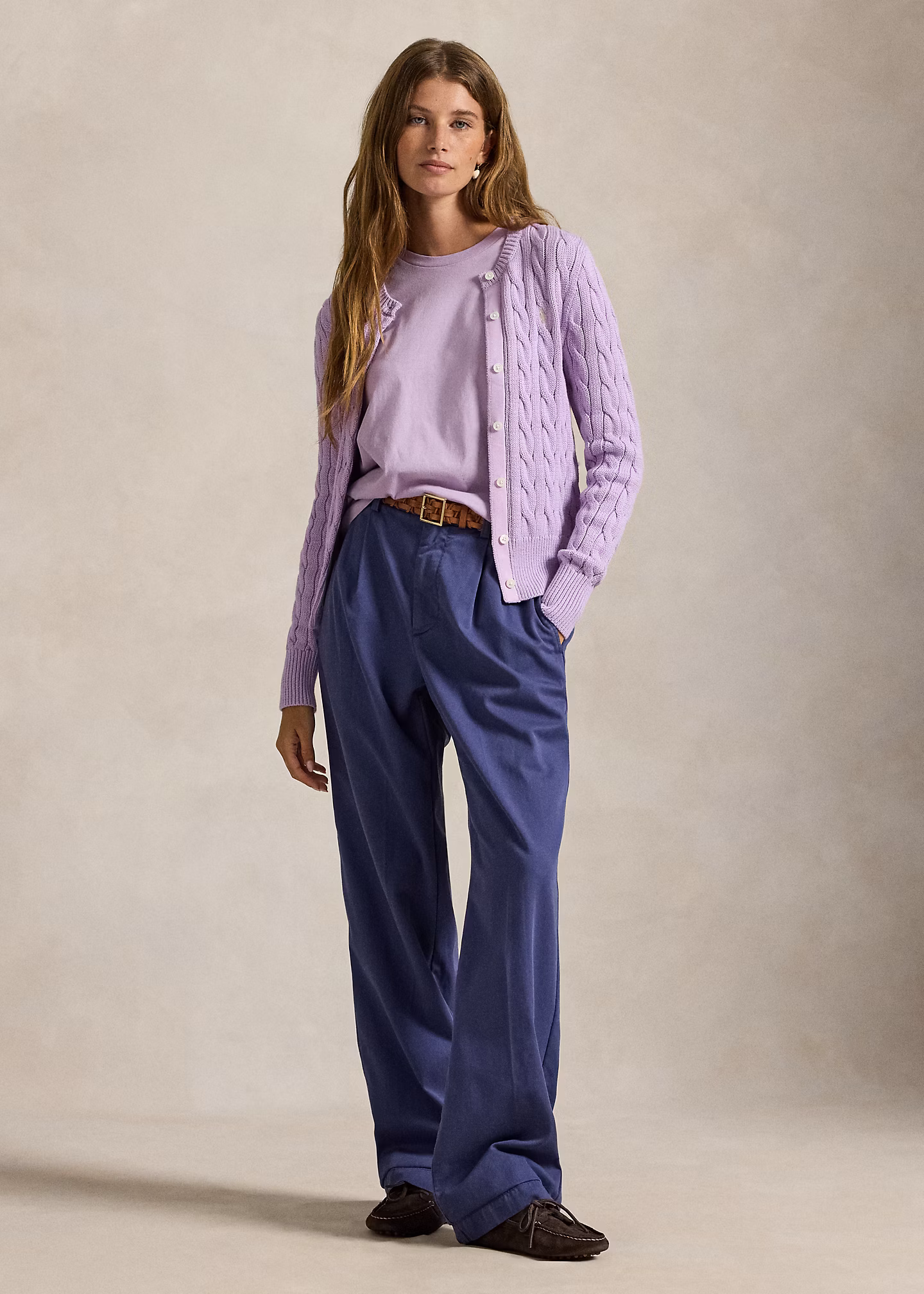 Classic-Fit Rundhals-T-Shirt aus Jersey - RALPH LAUREN OUTLET