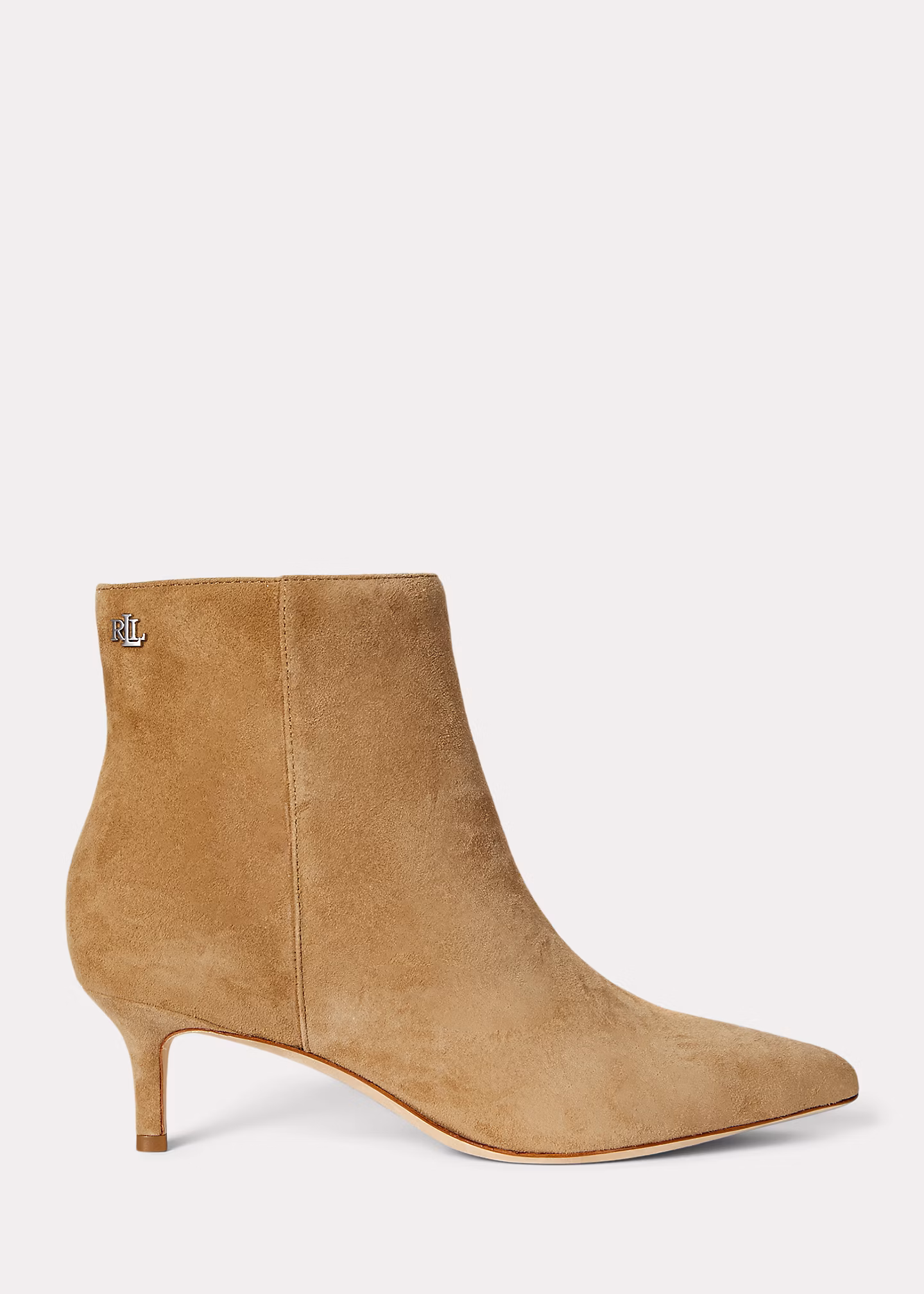 Wildleder-Stiefelette McKay mit Absatz - RALPH LAUREN OUTLET