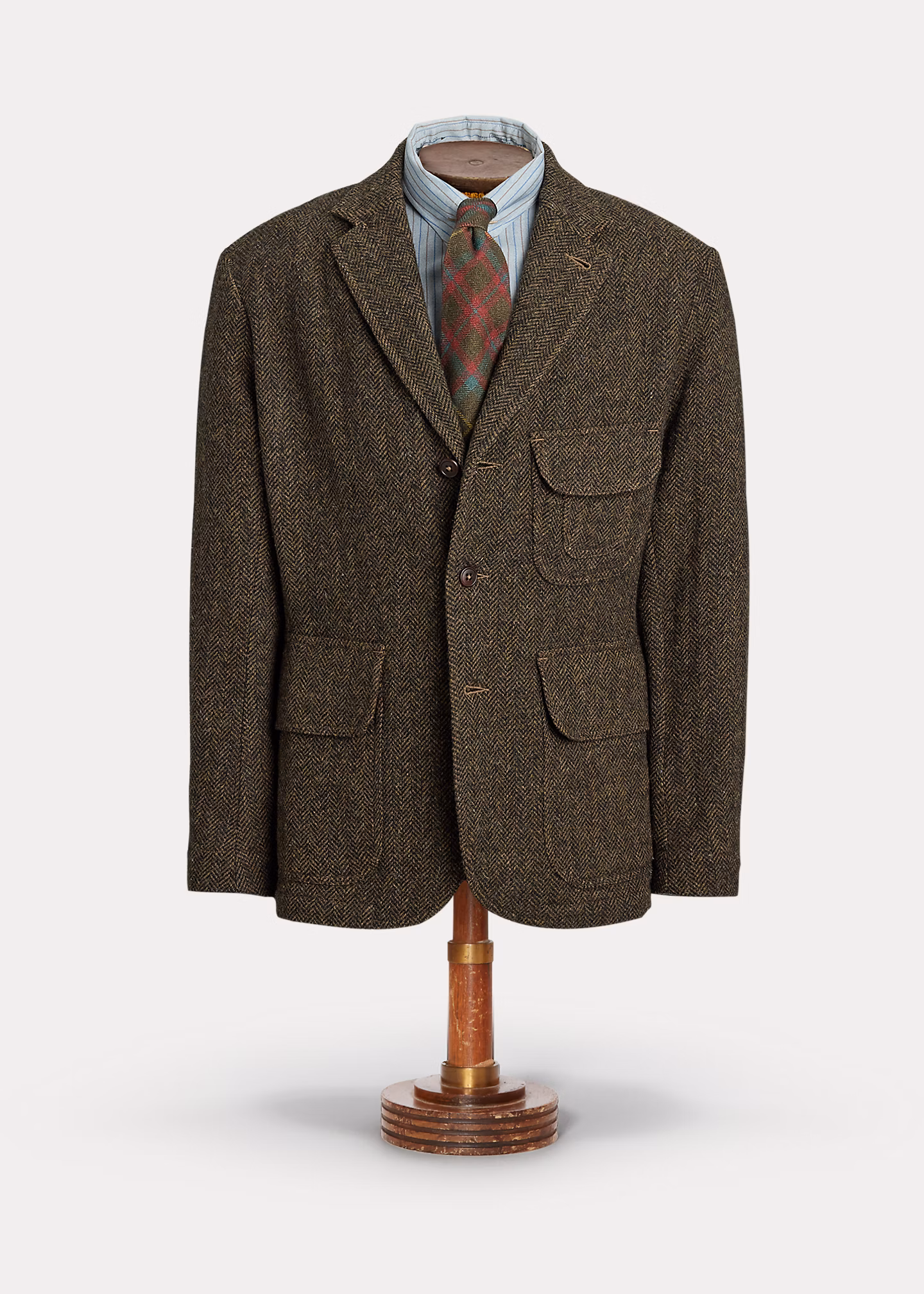 Unstrukturiertes Sakko aus Wolltwill - RALPH LAUREN OUTLET