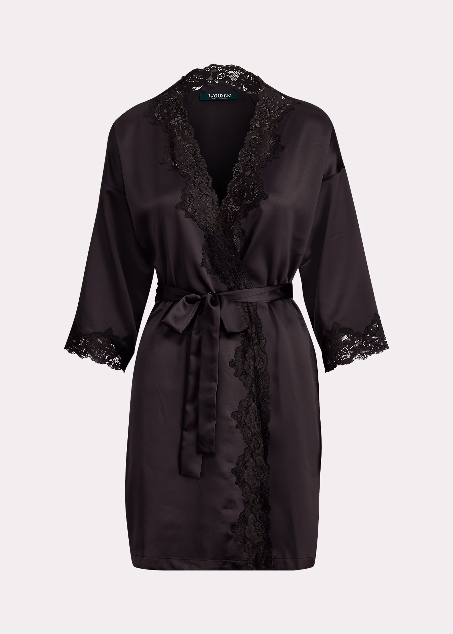 Kimono-Bademantel aus Satin - RALPH LAUREN OUTLET