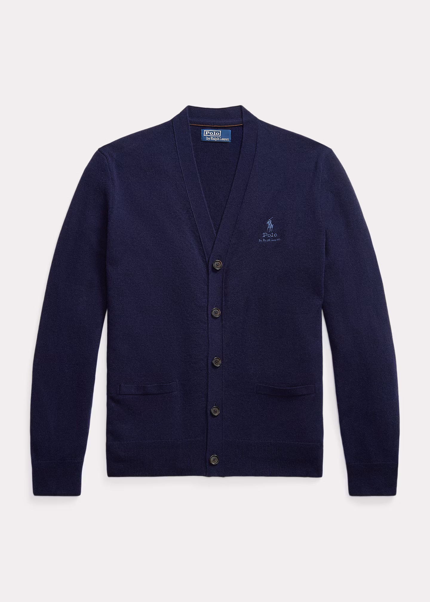 Bestickte Strickjacke mit V-Ausschnitt - RALPH LAUREN OUTLET