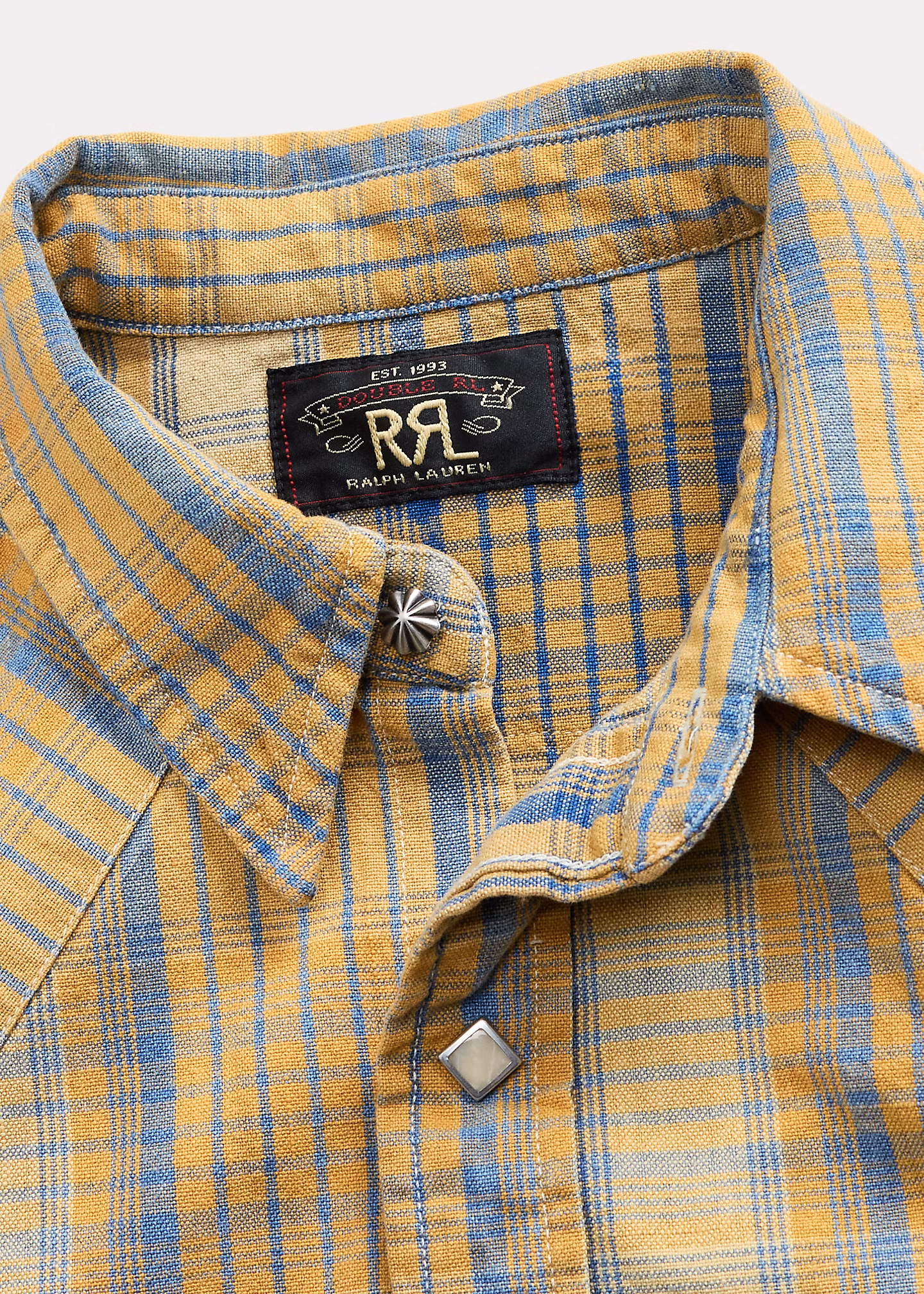 Slim-Fit-Westernhemd mit Karomuster - RALPH LAUREN OUTLET