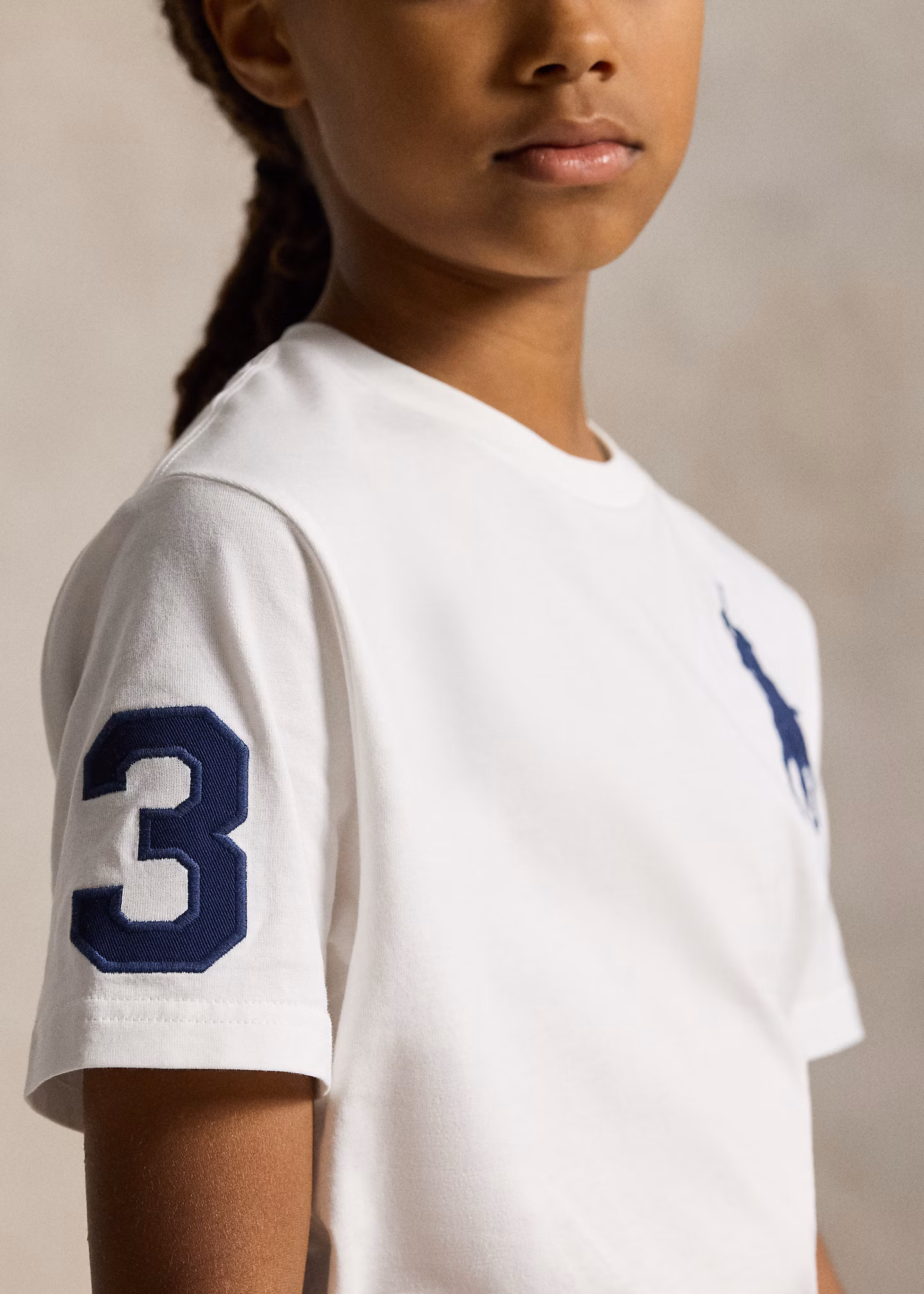 T-Shirt aus Baumwolljersey mit Big Pony - RALPH LAUREN OUTLET