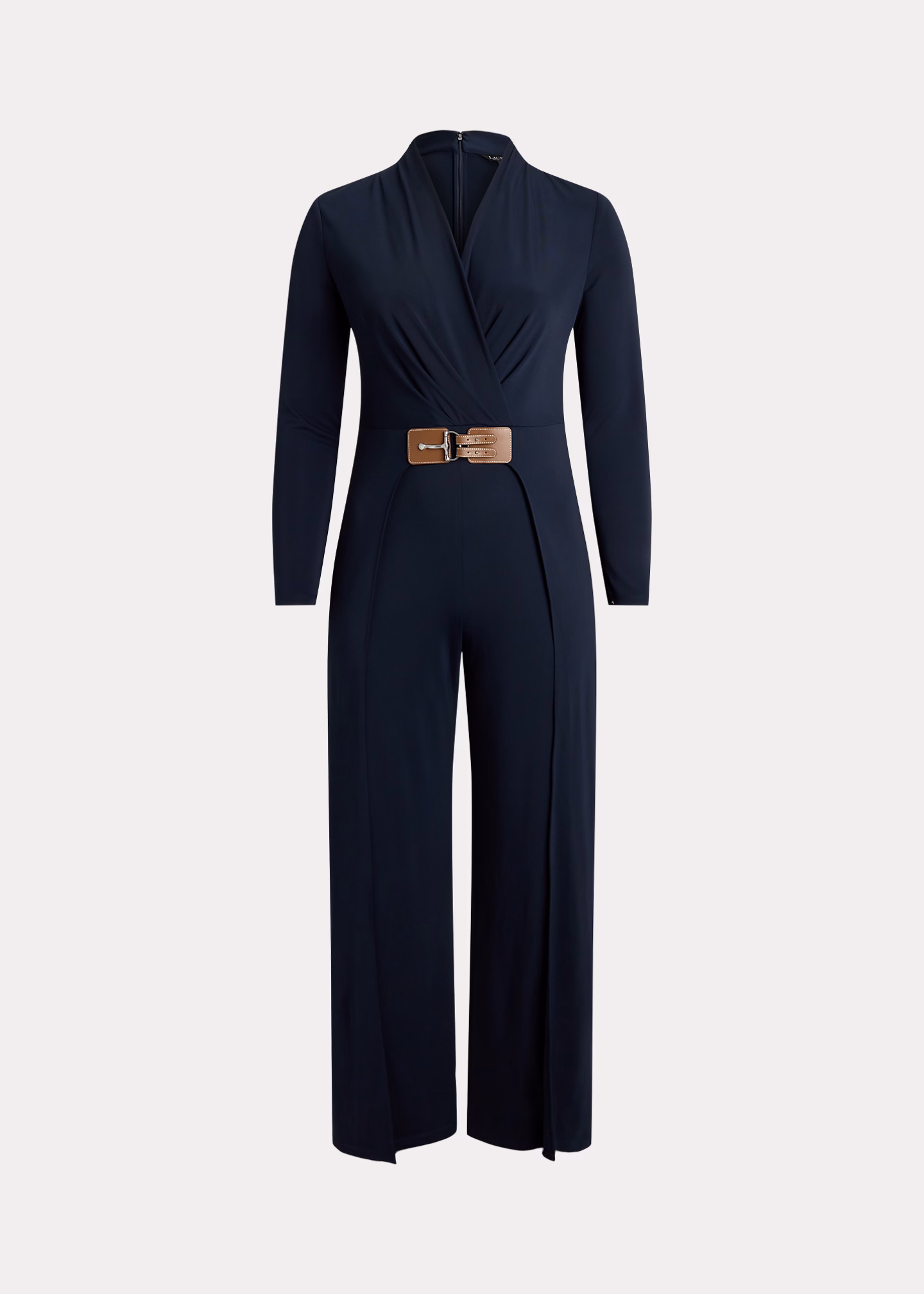 Jumpsuit mit V-Ausschnitt und Schnalle - RALPH LAUREN OUTLET