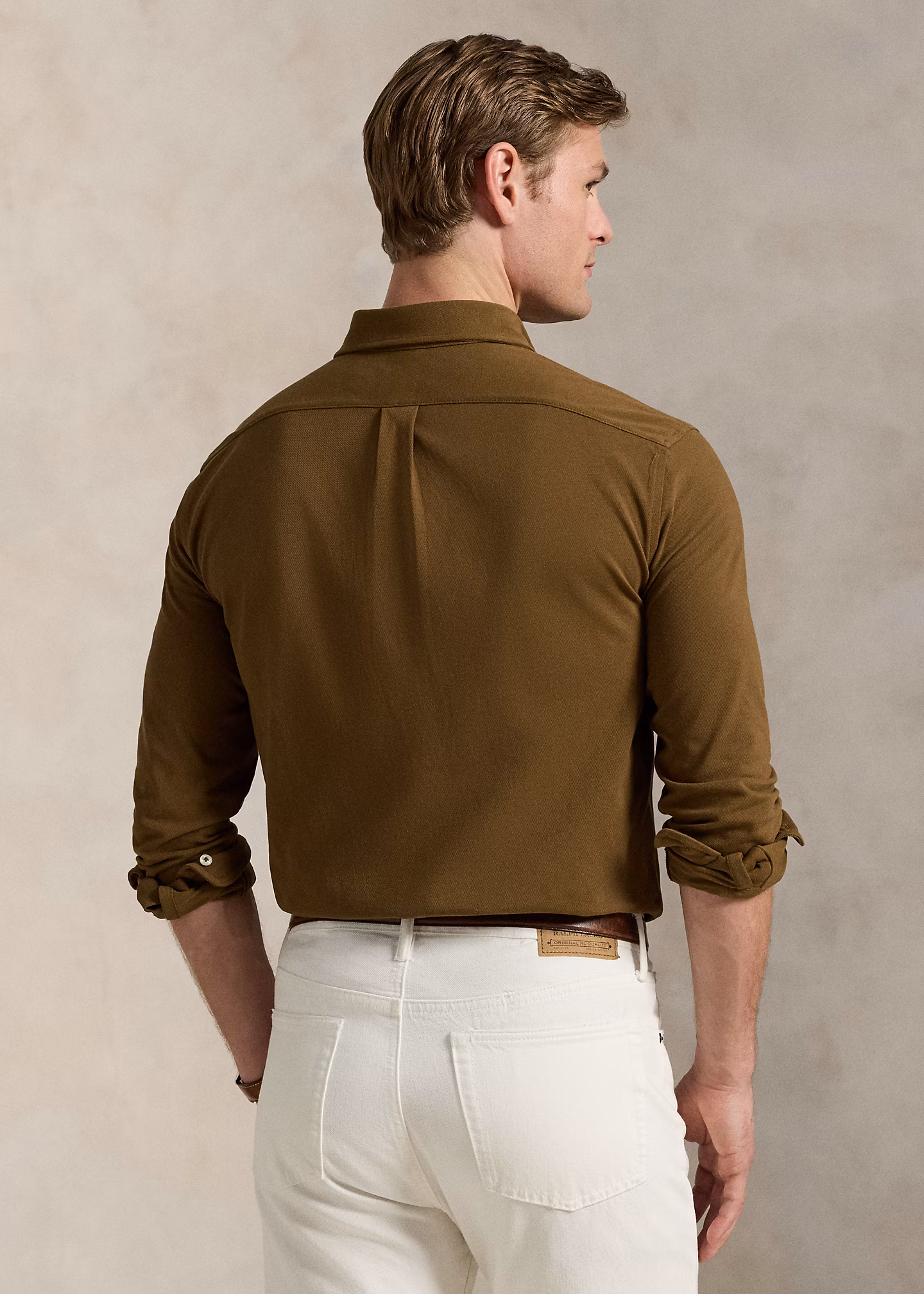 Featherweight Piqué-Hemd - RALPH LAUREN OUTLET