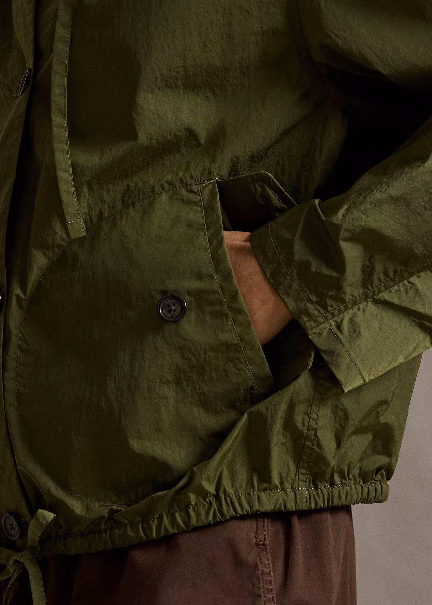 Windjacke mit Tunnelzug - RALPH LAUREN OUTLET