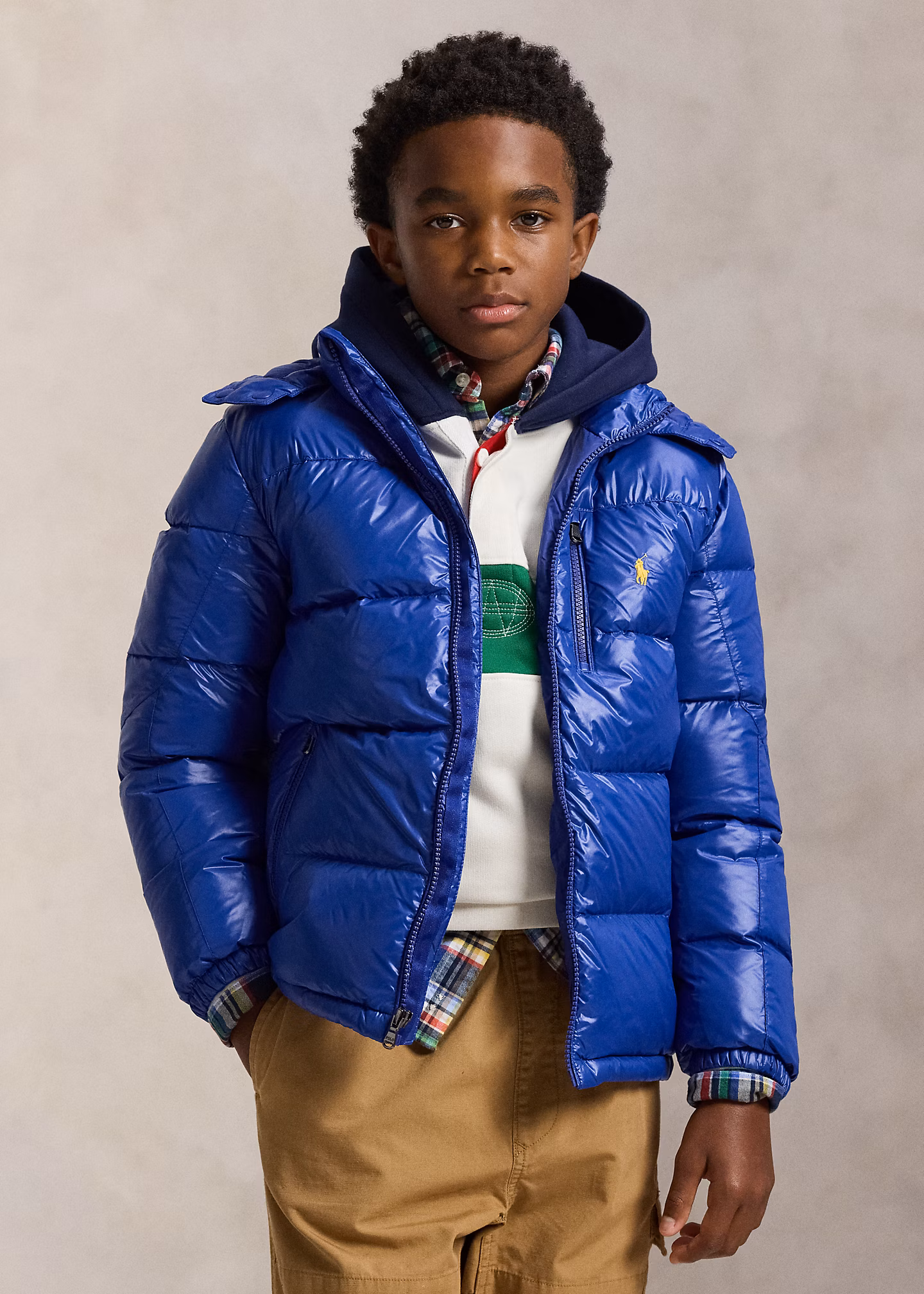 Die glänzende Daunenjacke Gorham - RALPH LAUREN OUTLET