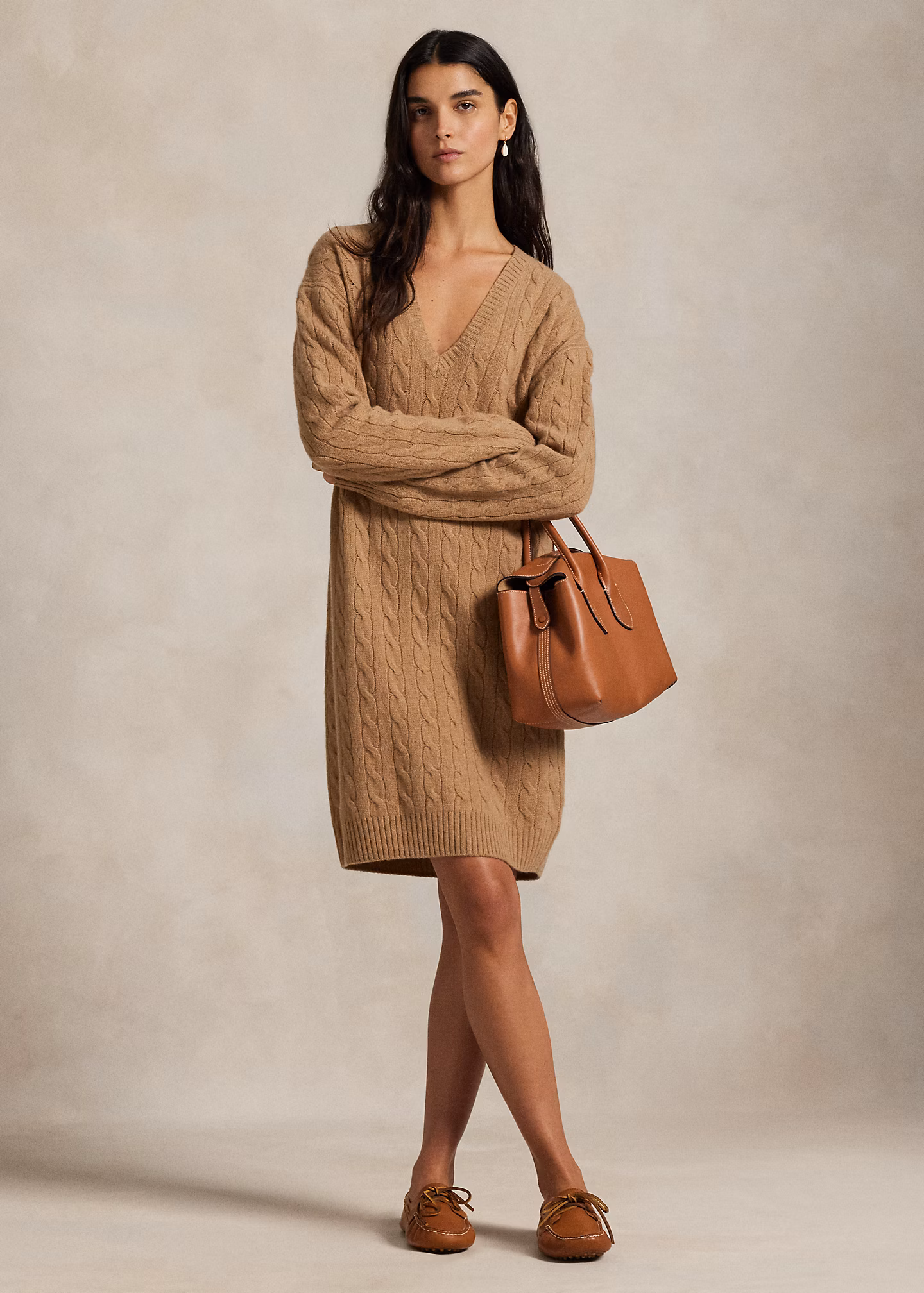 Pulloverkleid mit Zopfmuster - RALPH LAUREN OUTLET