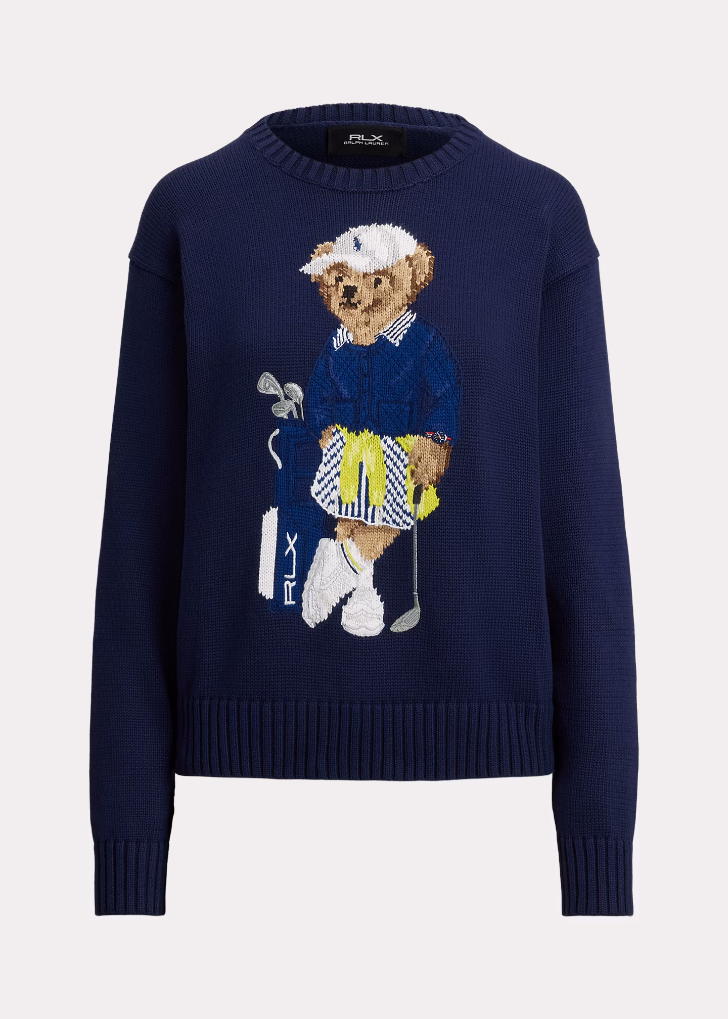 Rundhalspullover mit Polo Bear - RALPH LAUREN OUTLET