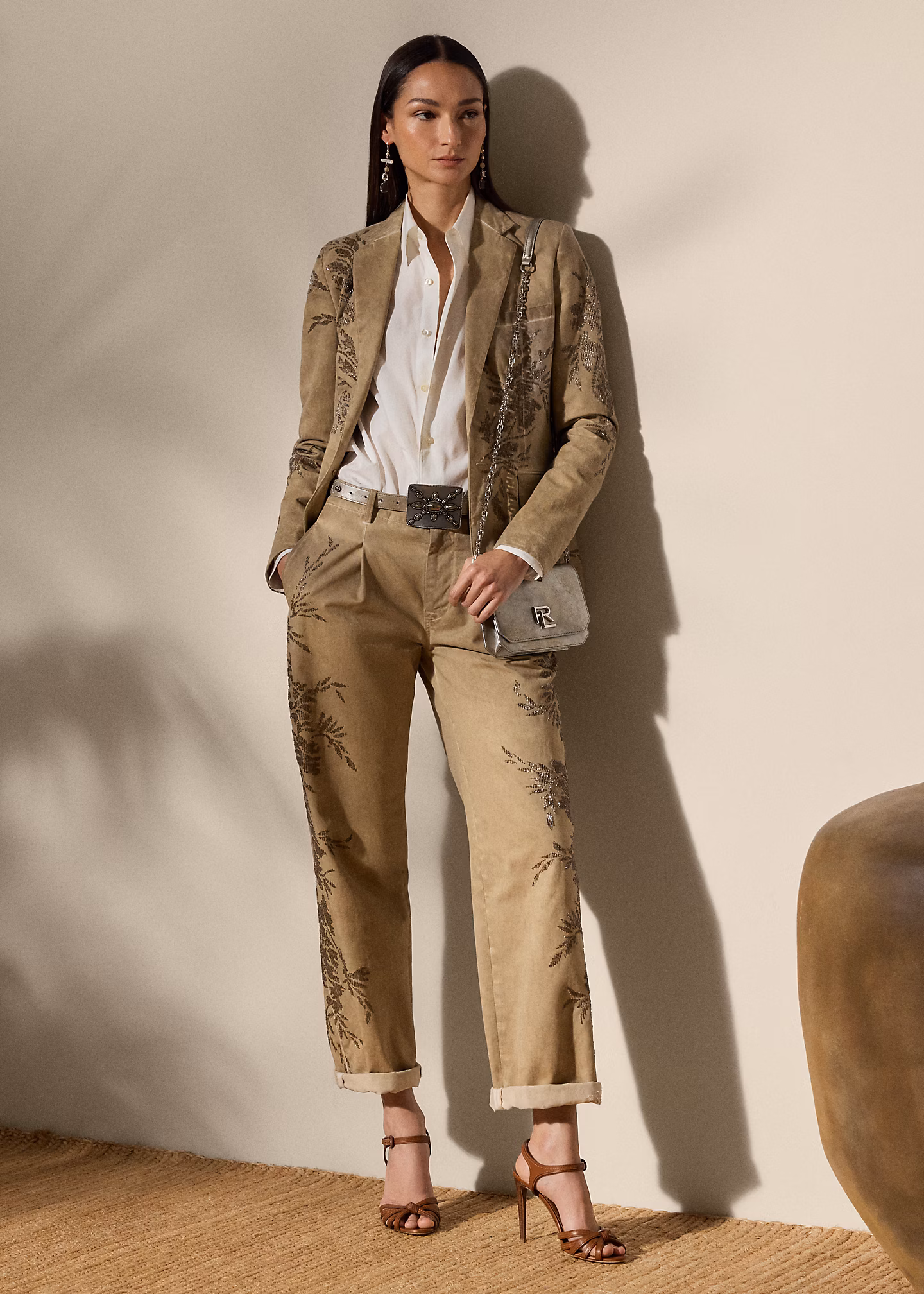 Verzierte Jacke Parker aus Baumwollchino - RALPH LAUREN OUTLET