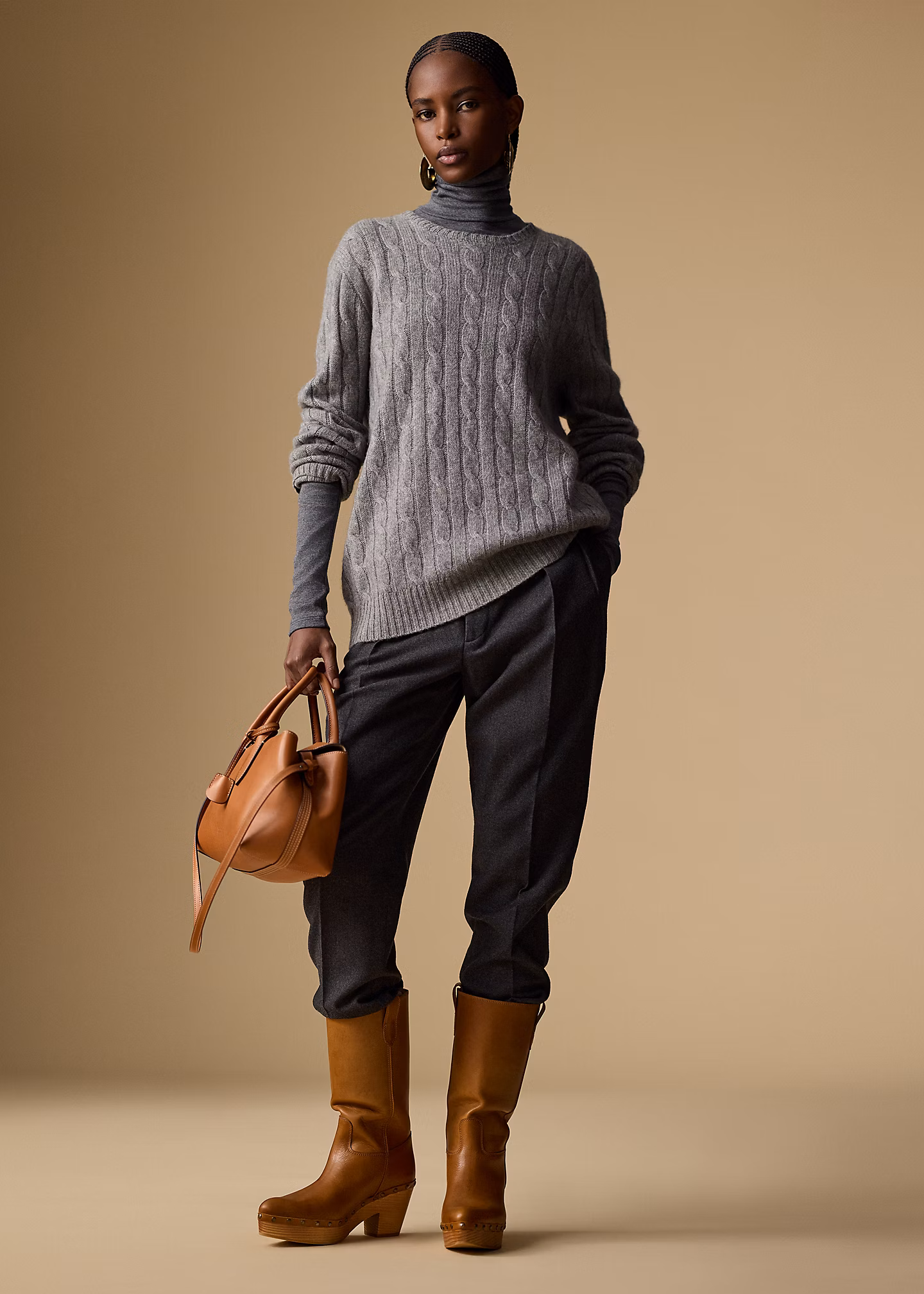 Bacall-Hose aus Wollmischung - RALPH LAUREN OUTLET