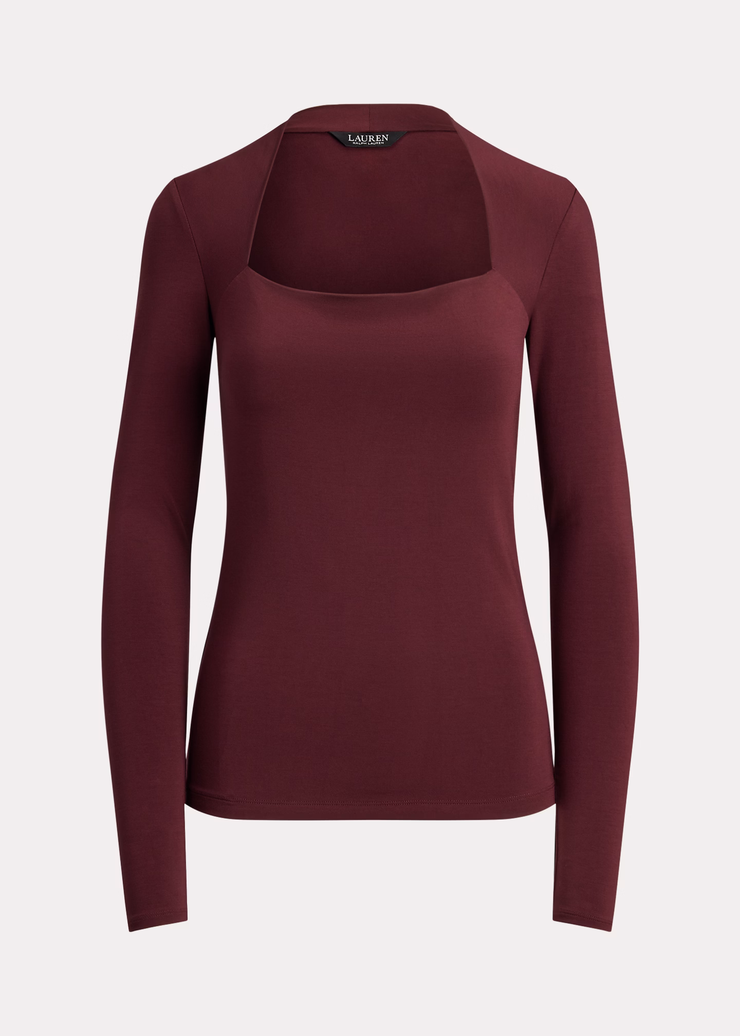 Jerseytop mit eckigem Ausschnitt - RALPH LAUREN OUTLET