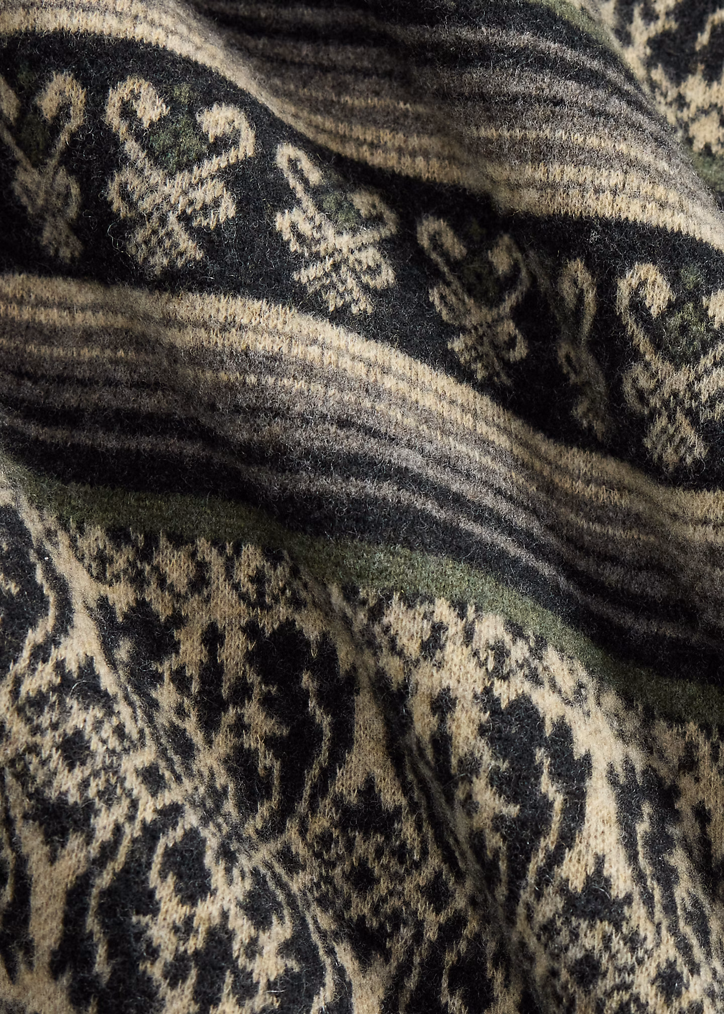 Duster-Strickjacke aus Jacquard - RALPH LAUREN OUTLET