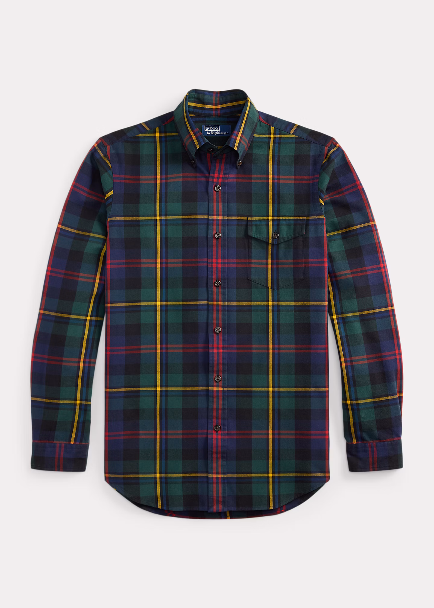 Classic-Fit Oxfordhemd mit Karomuster - RALPH LAUREN OUTLET