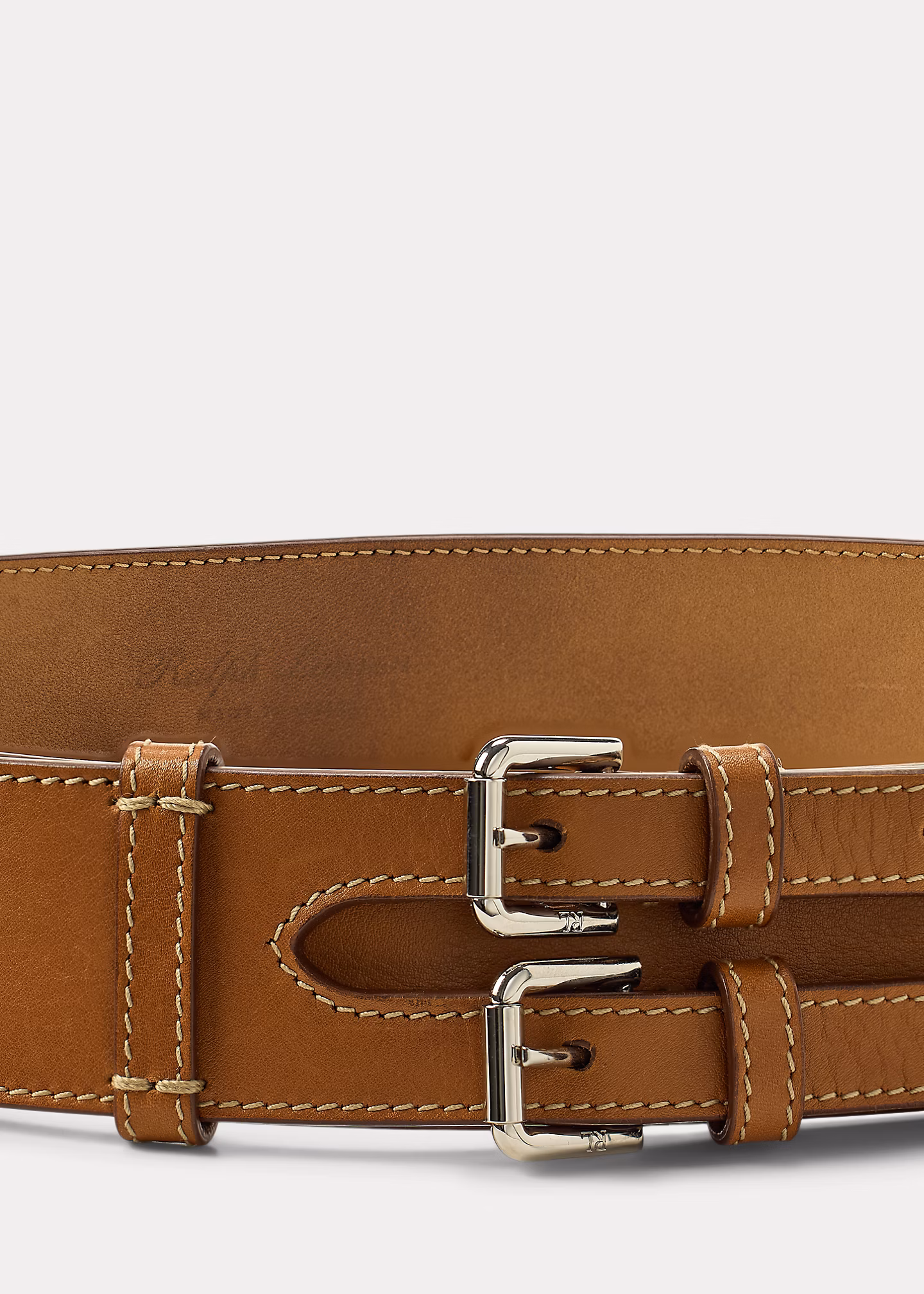 Breiter Taillengürtel aus Kalbsleder - RALPH LAUREN OUTLET