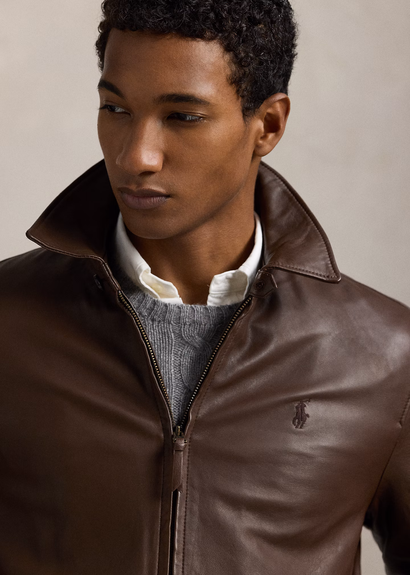 Die Lederjacke Bayville - RALPH LAUREN OUTLET