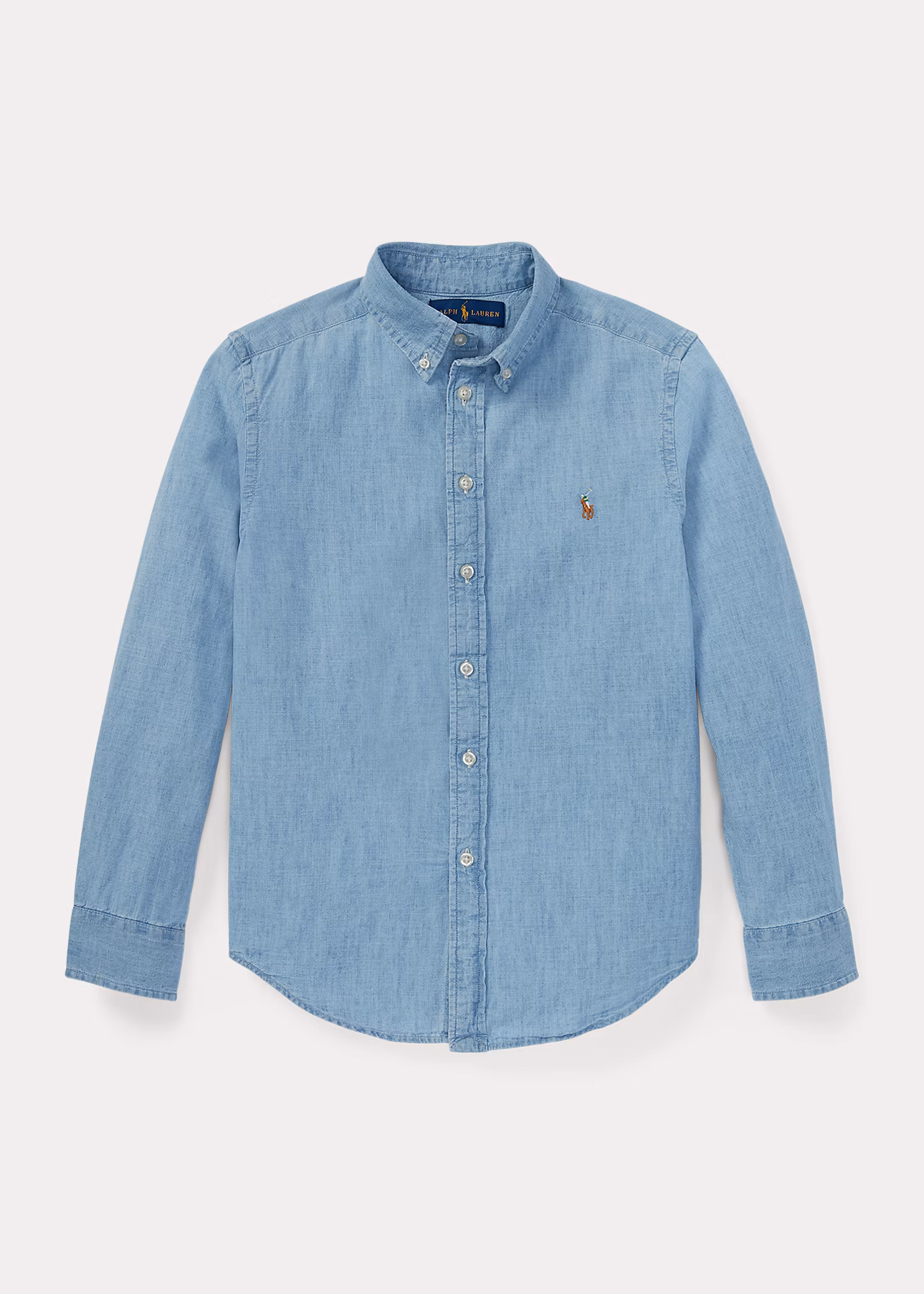 Hemd aus Baumwoll-Chambray - RALPH LAUREN OUTLET