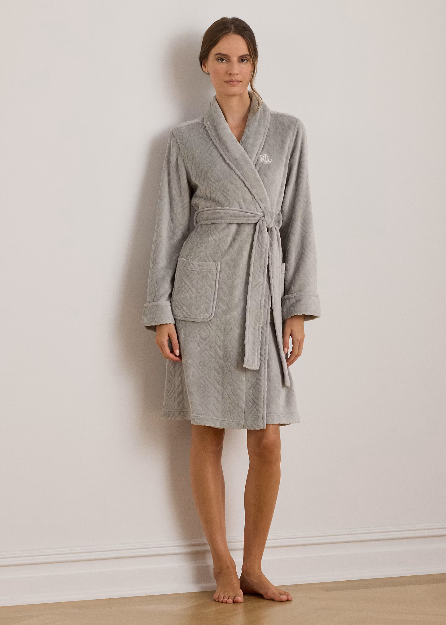 Chenille-Bademantel mit Schalkragen - RALPH LAUREN OUTLET