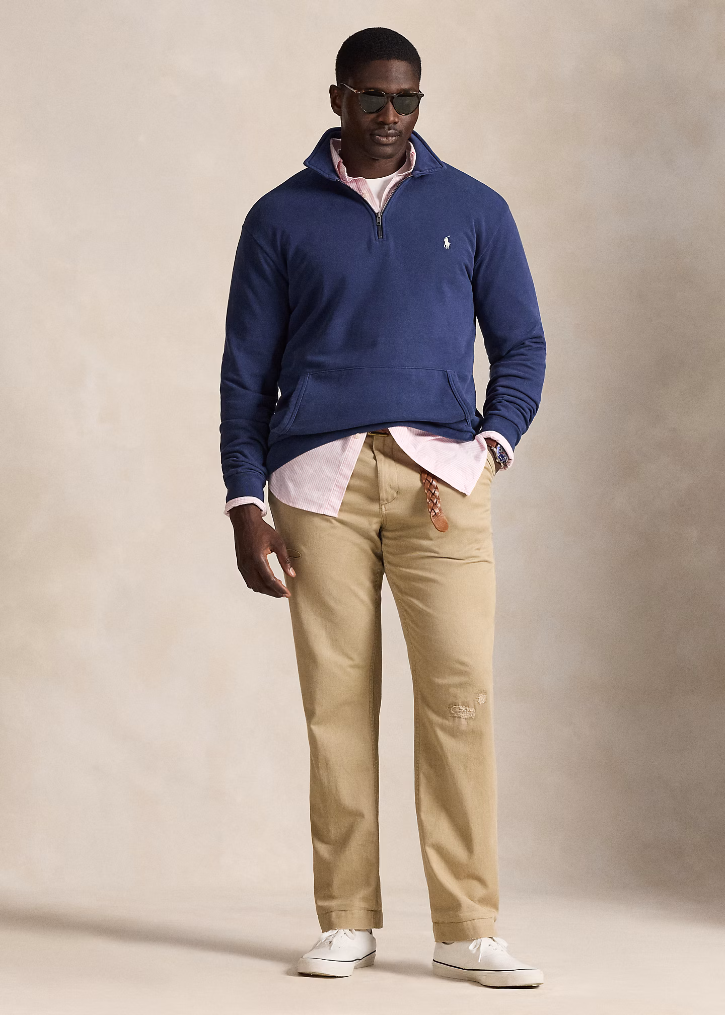 Sweatshirt aus Loopback-Fleece - RALPH LAUREN OUTLET