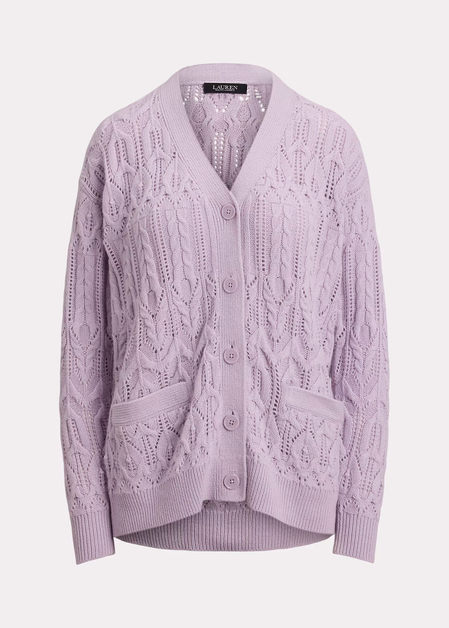 Strickjacke mit Lochmuster - RALPH LAUREN OUTLET