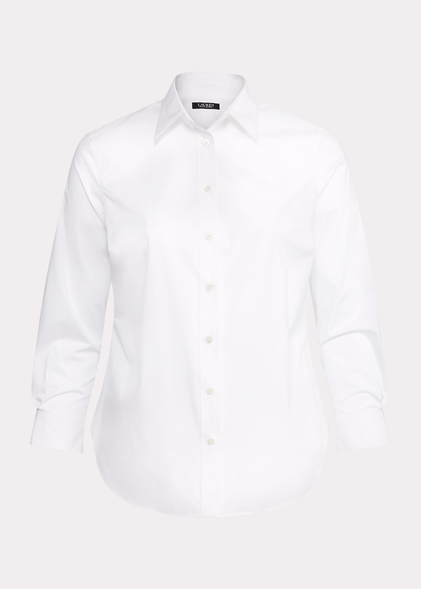 Pflegeleichtes Hemd aus Baumwollstretch - RALPH LAUREN OUTLET