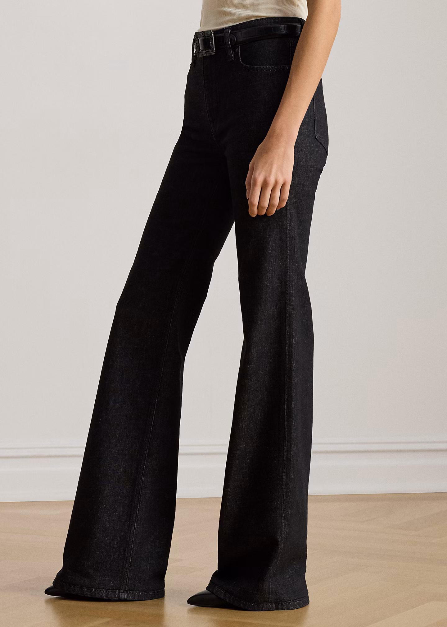 Ausgestellte Jeans mit hoher Leibhöhe - RALPH LAUREN OUTLET