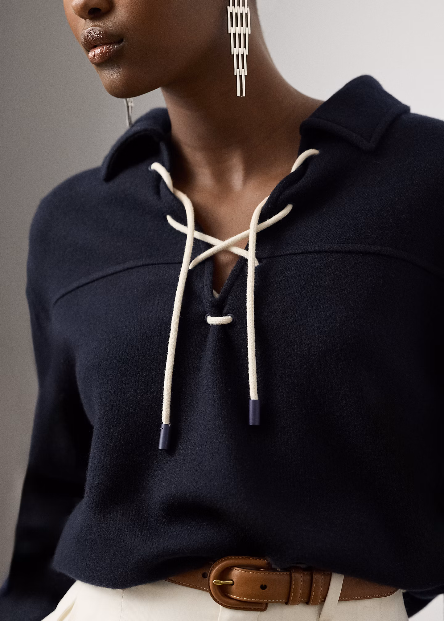 Sweatshirt Tyrus aus Kaschmir und Jersey - RALPH LAUREN OUTLET