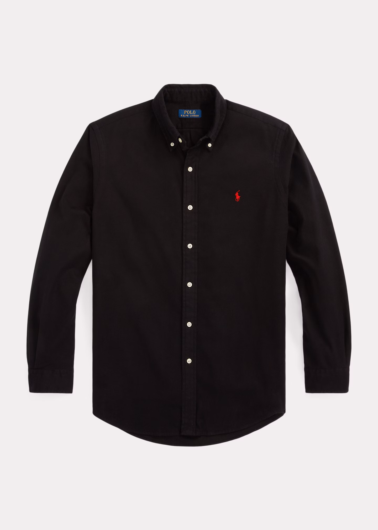 Angerautes Custom-Fit Flanellhemd - RALPH LAUREN OUTLET