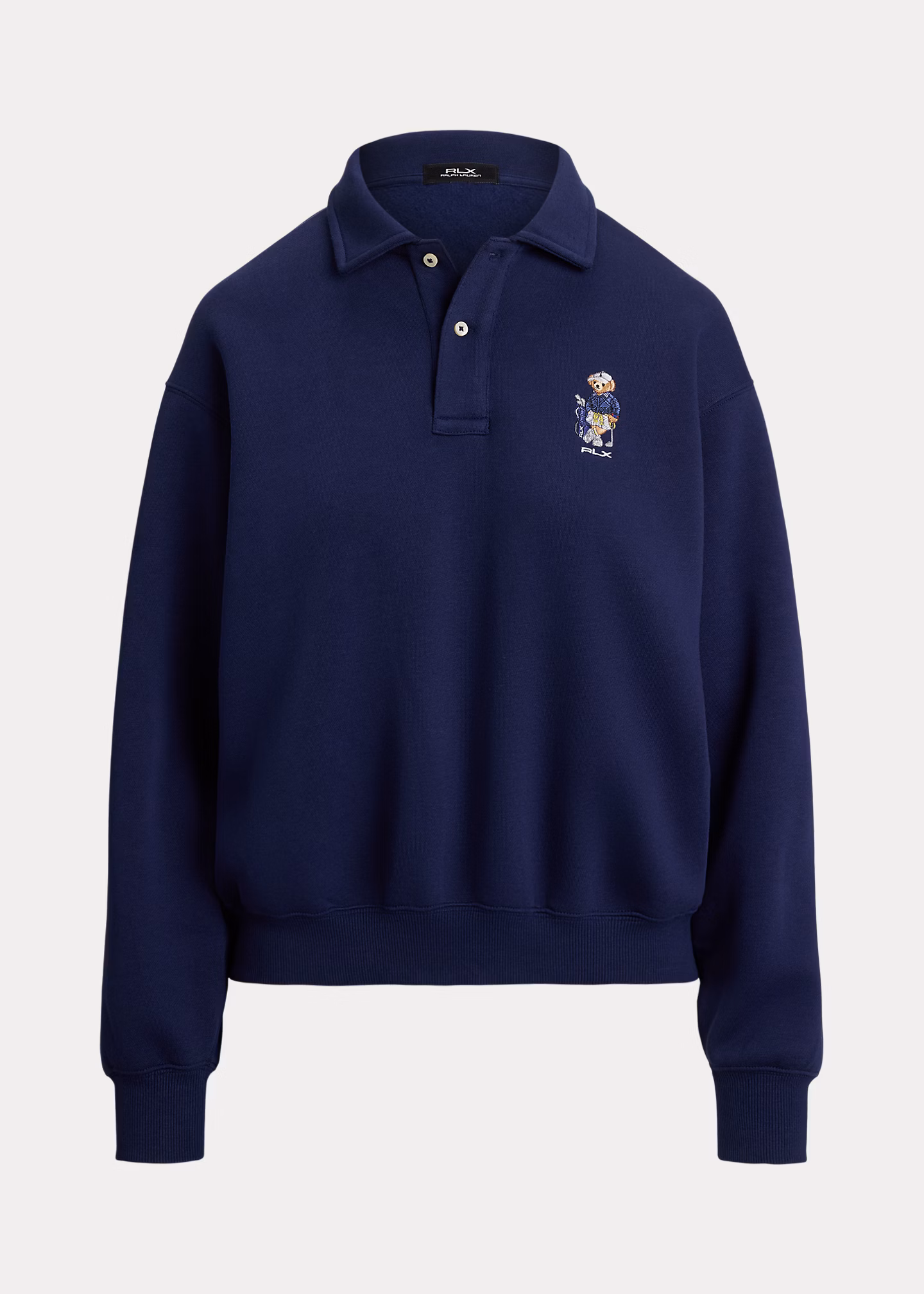 Langarm-Poloshirt mit Polo Bear - RALPH LAUREN OUTLET