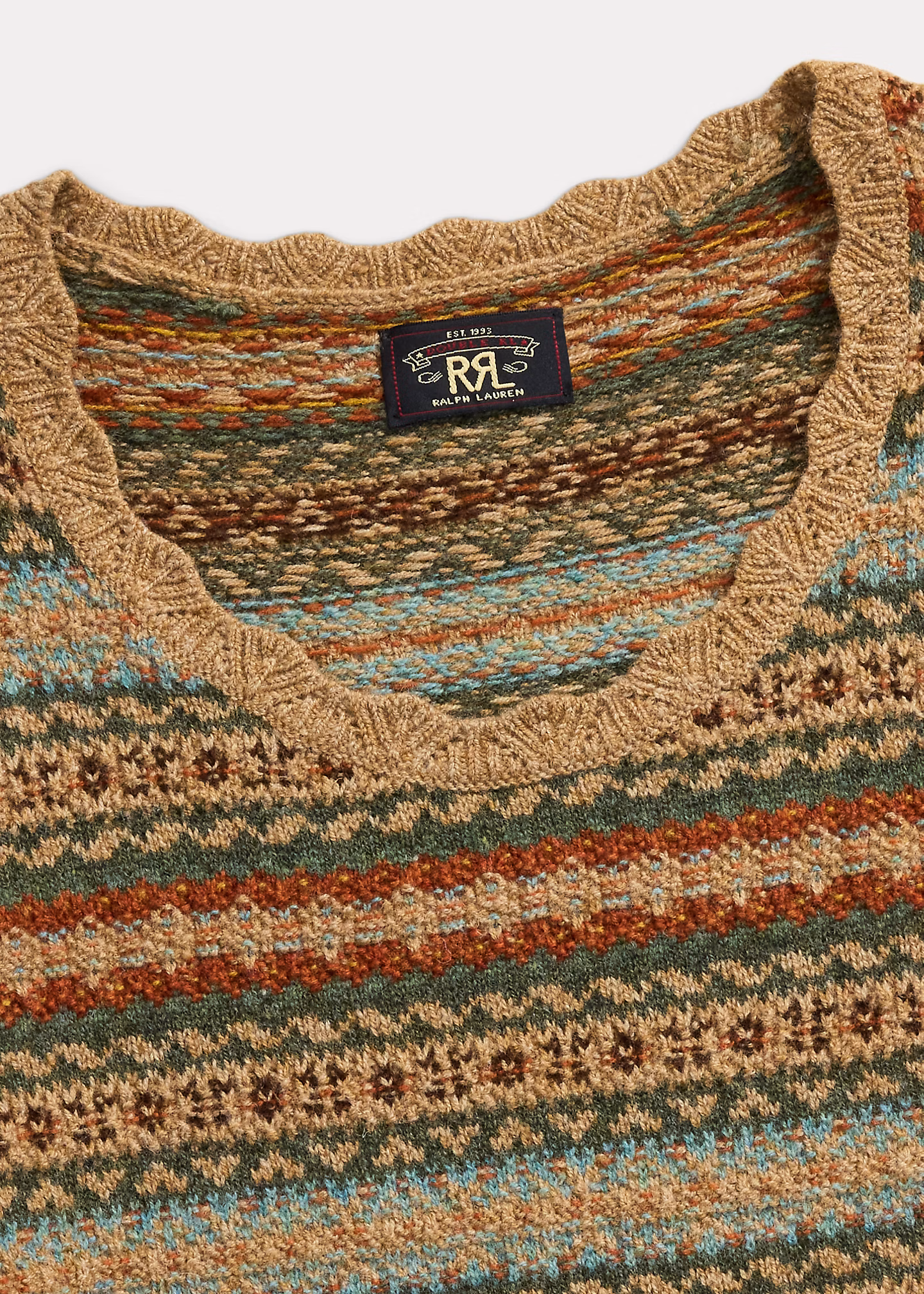 Wollpullover mit Fair-Isle-Muster - RALPH LAUREN OUTLET