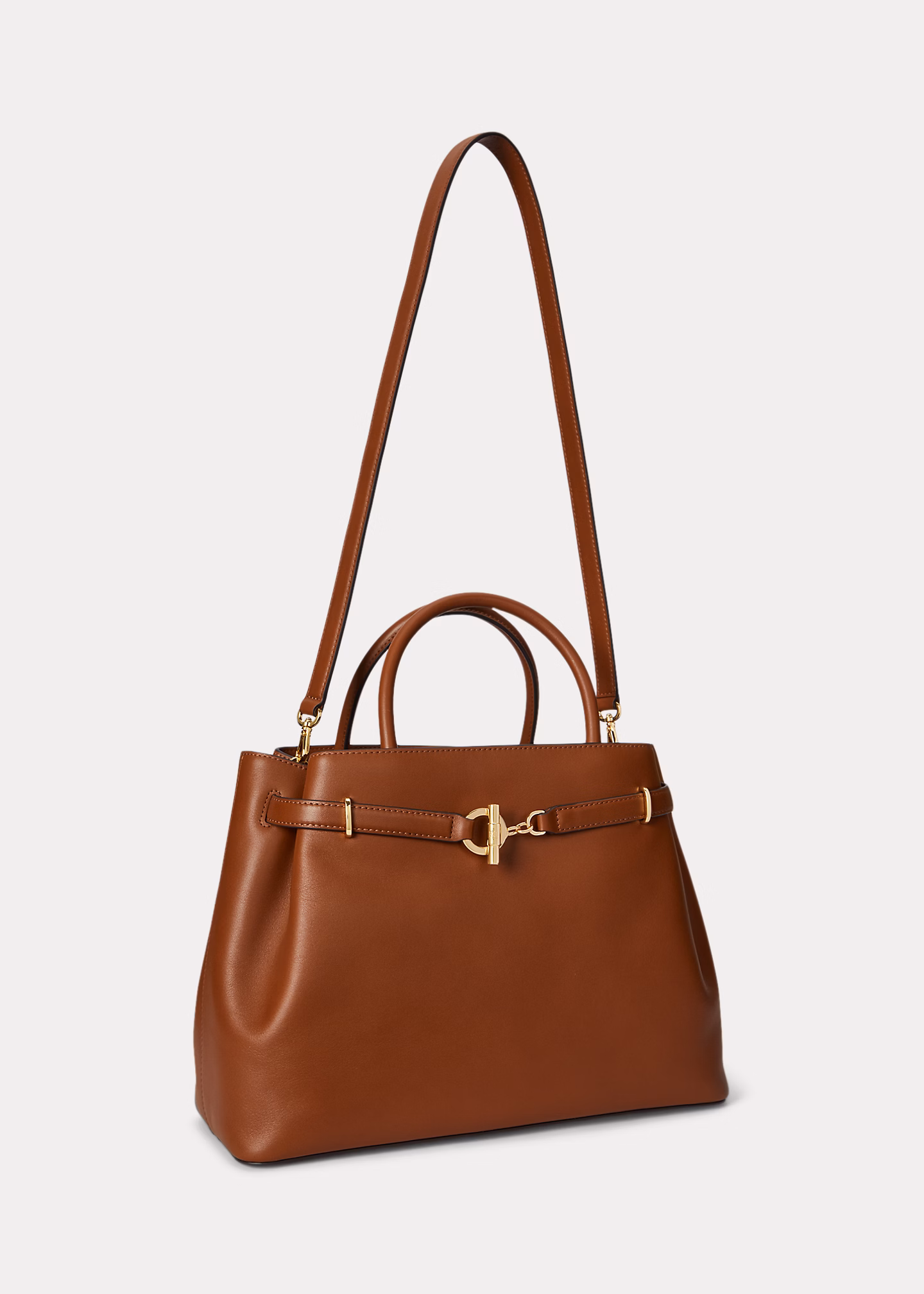 Große Leder-Umhängetasche Blaike - RALPH LAUREN OUTLET