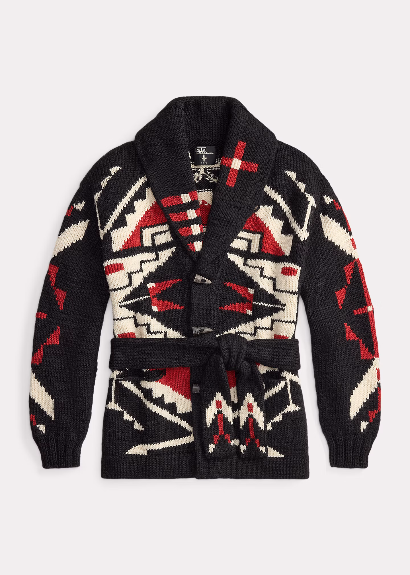 PRL x TÓPA Roter Windstern-Cardigan - RALPH LAUREN OUTLET