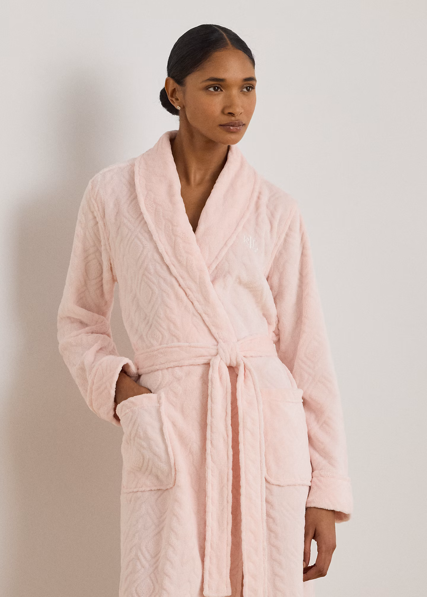 Chenille-Bademantel mit Schalkragen - RALPH LAUREN OUTLET