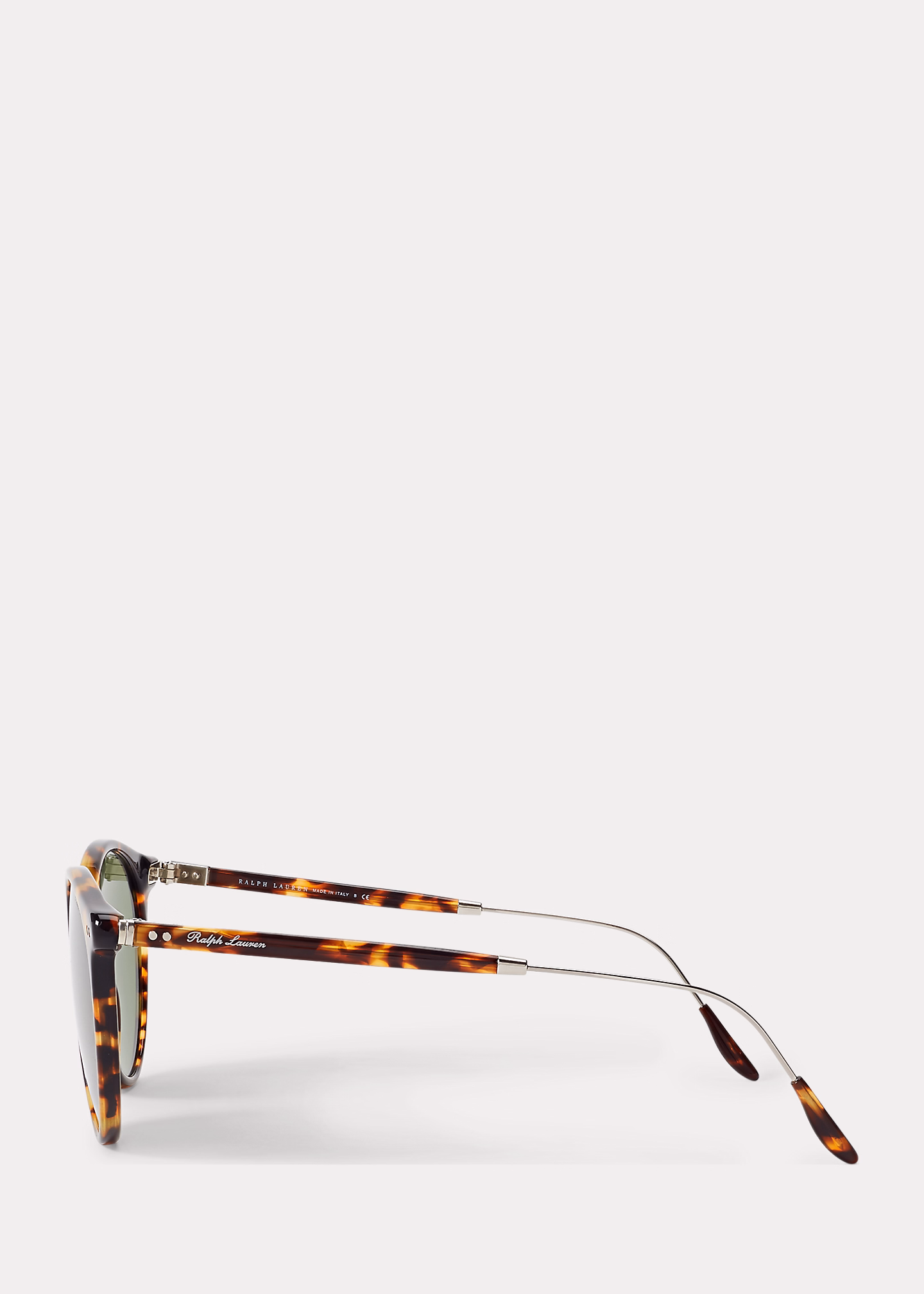 Traditionelle runde Sonnenbrille - RALPH LAUREN OUTLET