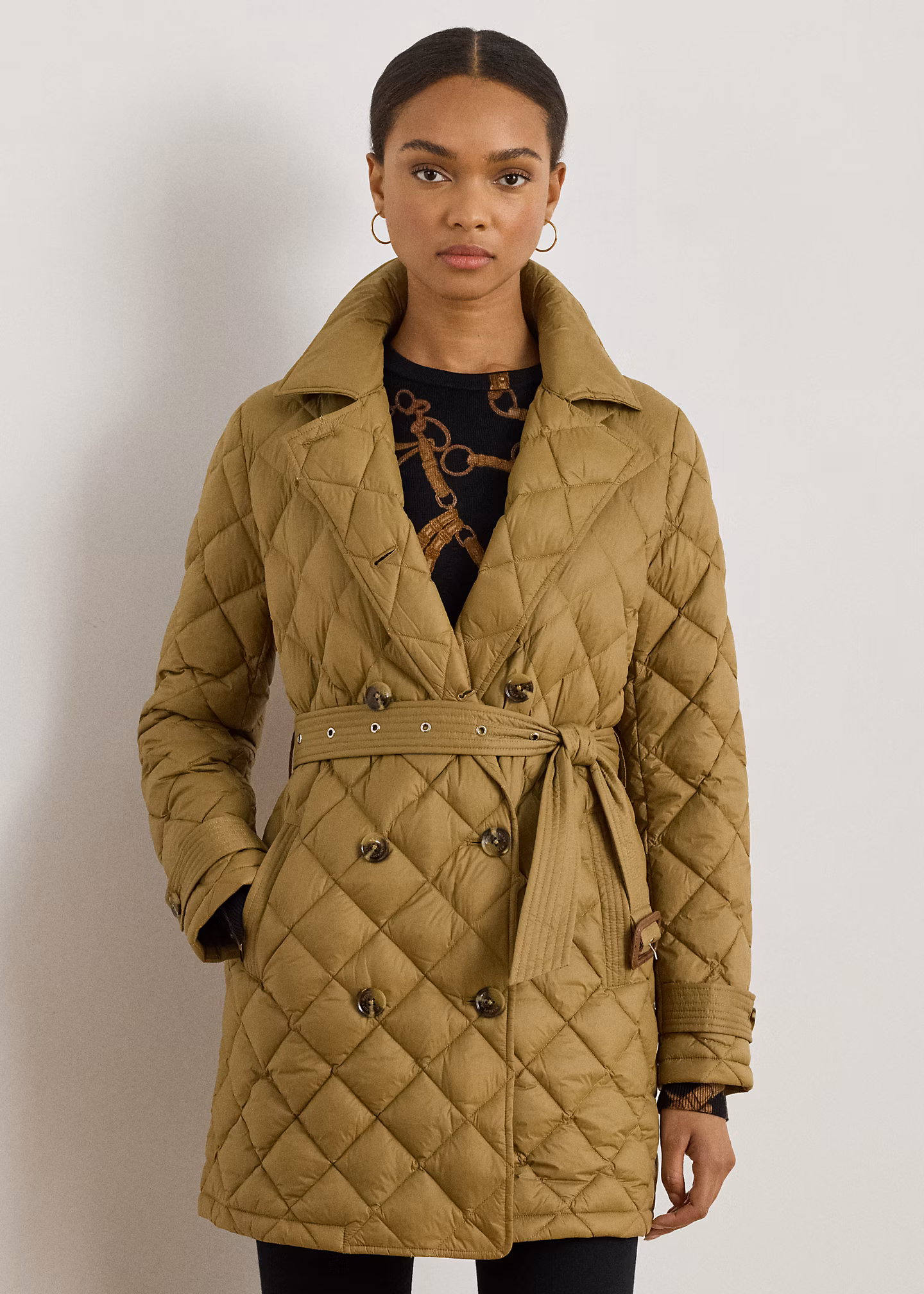 Trenchcoat mit Rautensteppung - RALPH LAUREN OUTLET