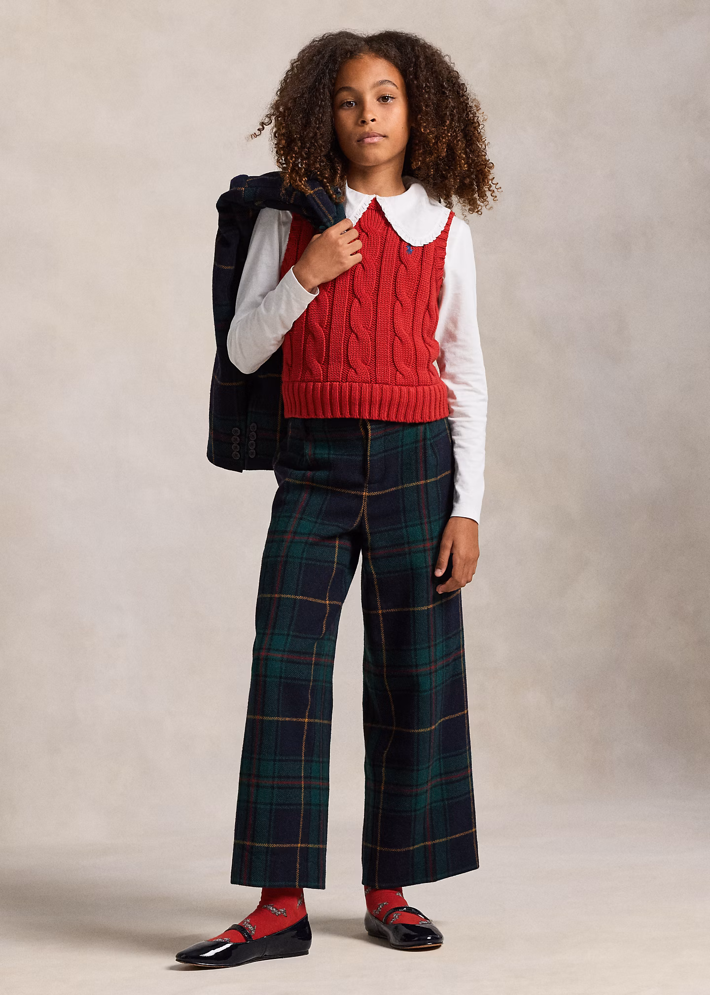 Hose aus kariertem Tweed - RALPH LAUREN OUTLET