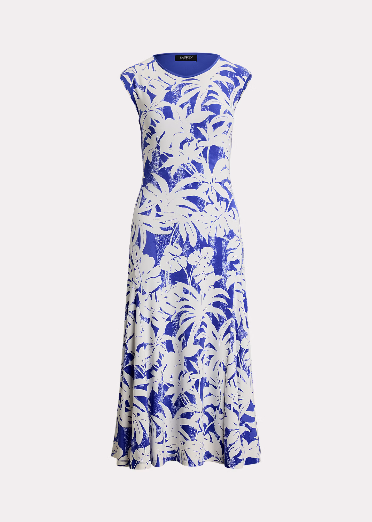 Stretchjerseykleid mit Palmwedel-Druck - RALPH LAUREN OUTLET